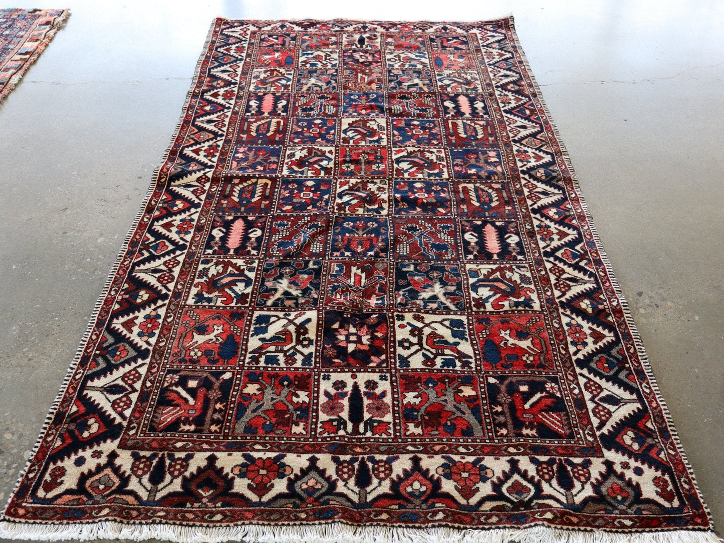Persian Bakhtiari Rug | 5' 1" x 9' 6"