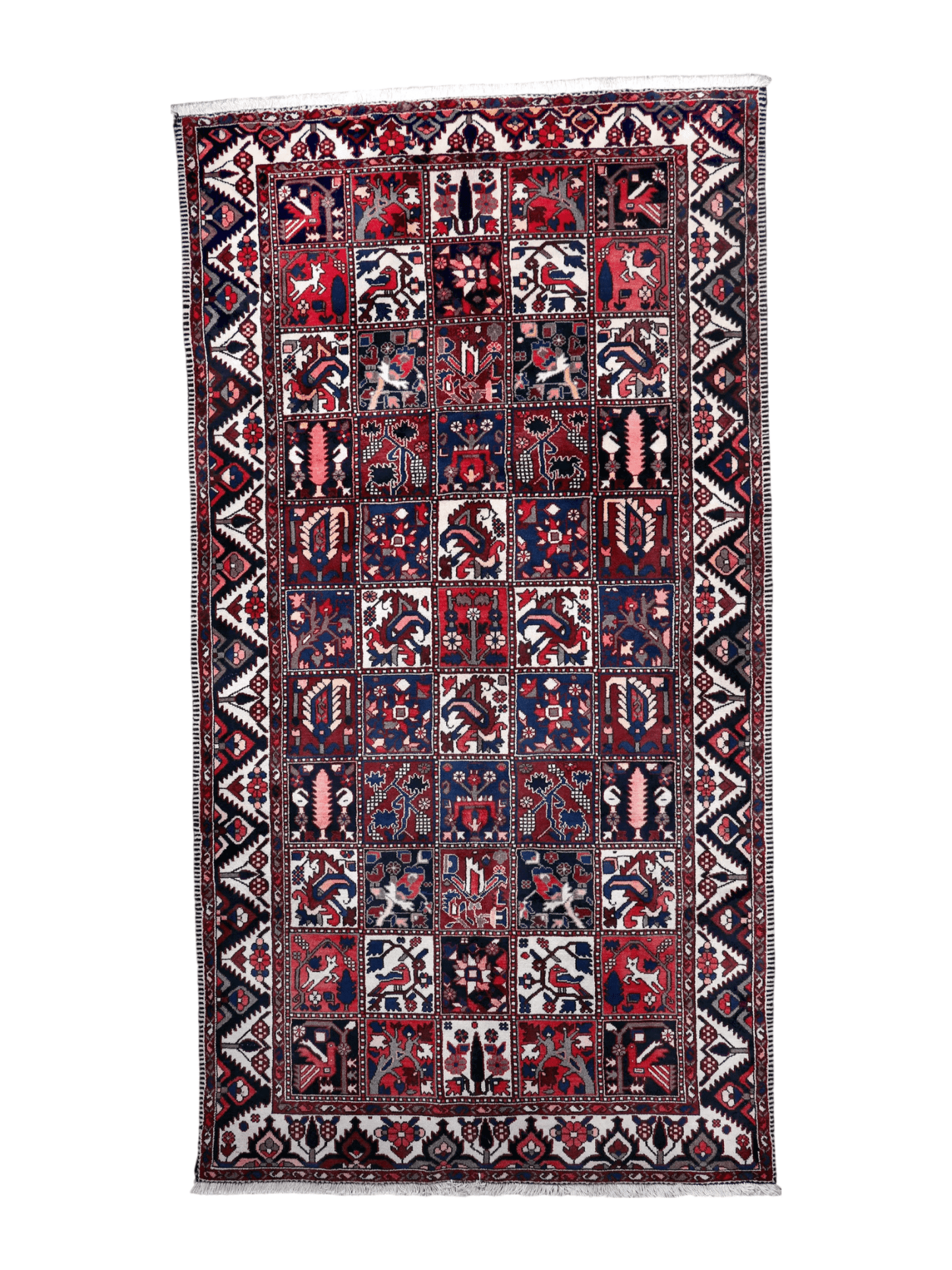 Persian Bakhtiari Rug | 5' 1" x 9' 6"