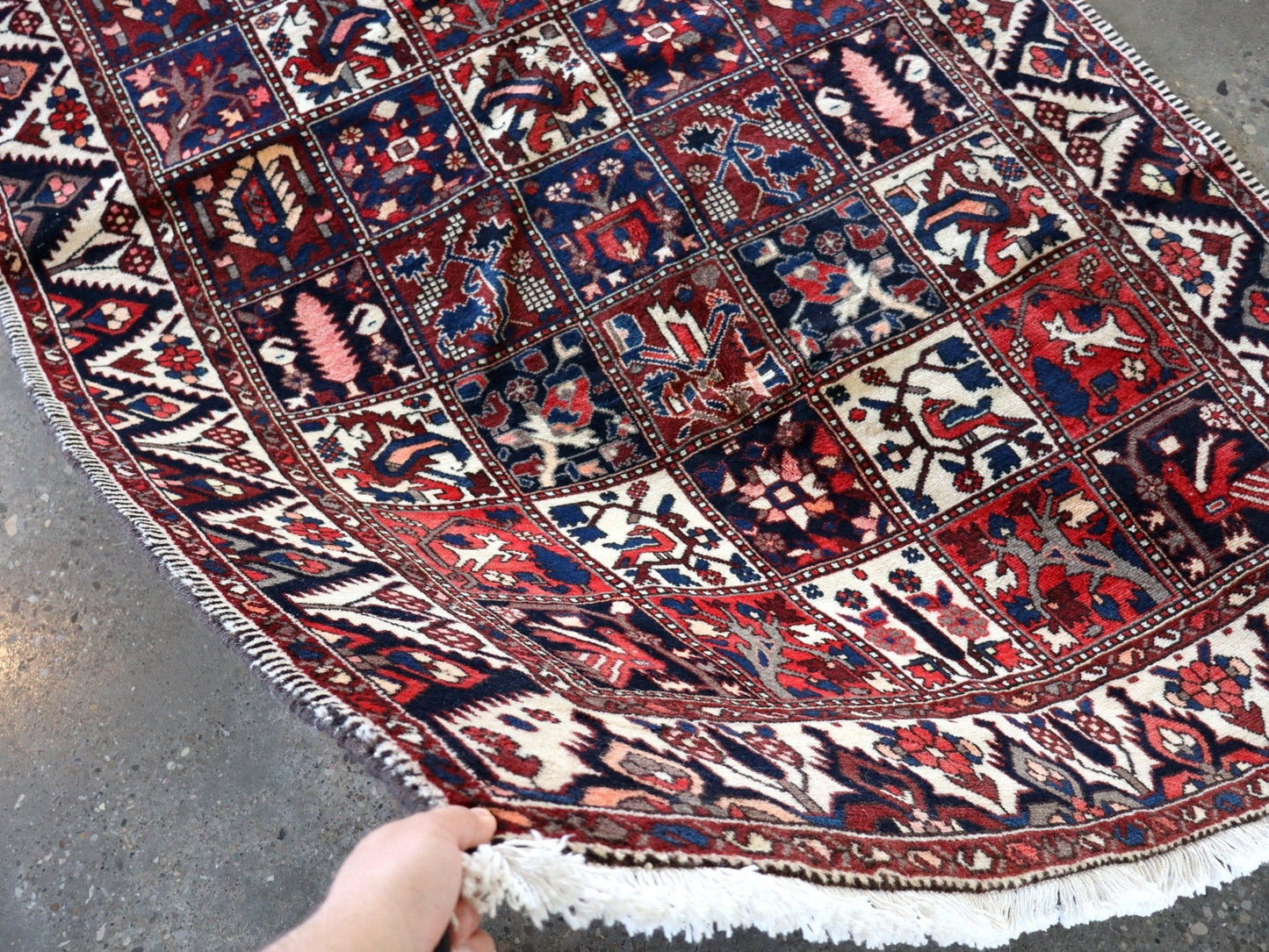 Persian Bakhtiari Rug | 5' 1" x 9' 6"