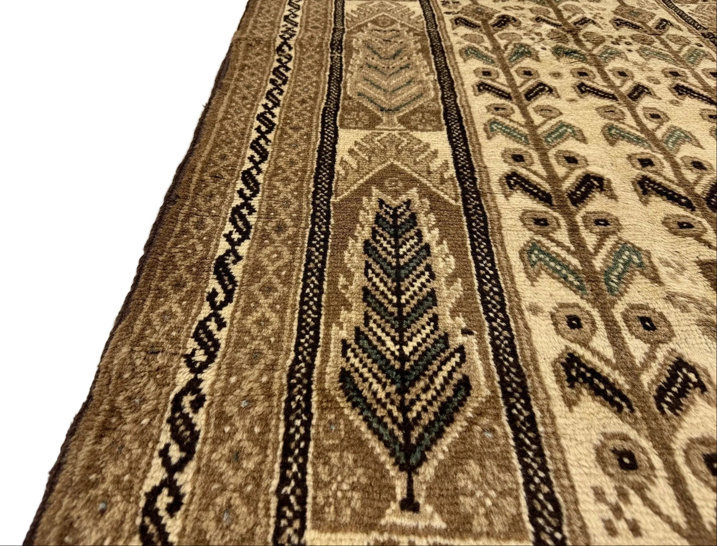 Vintage Persian Baluch Tree-of-Life Prayer Rug | 3' 5” x 6' 1"