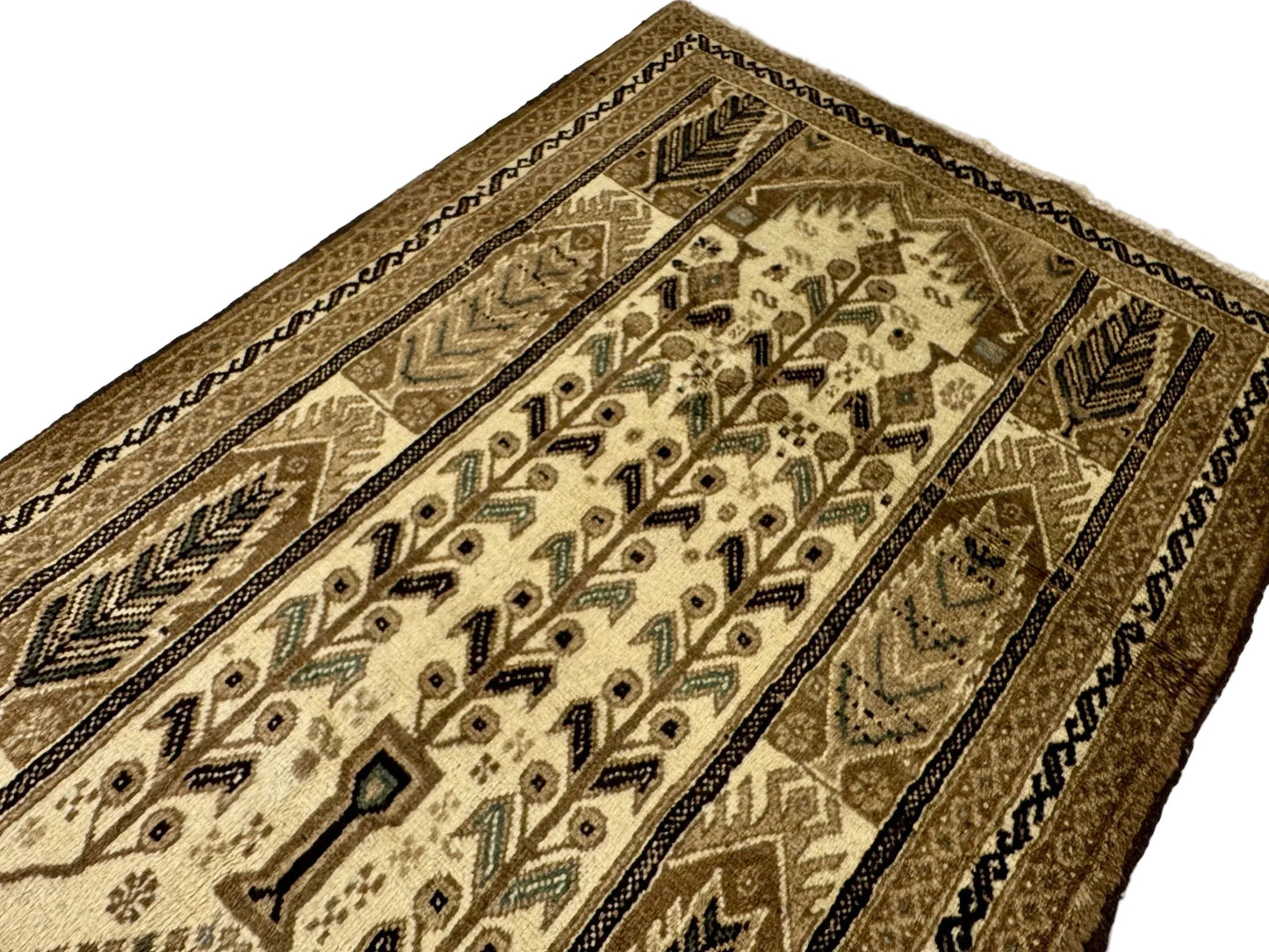 Vintage Persian Baluch Tree-of-Life Prayer Rug | 3' 5” x 6' 1"