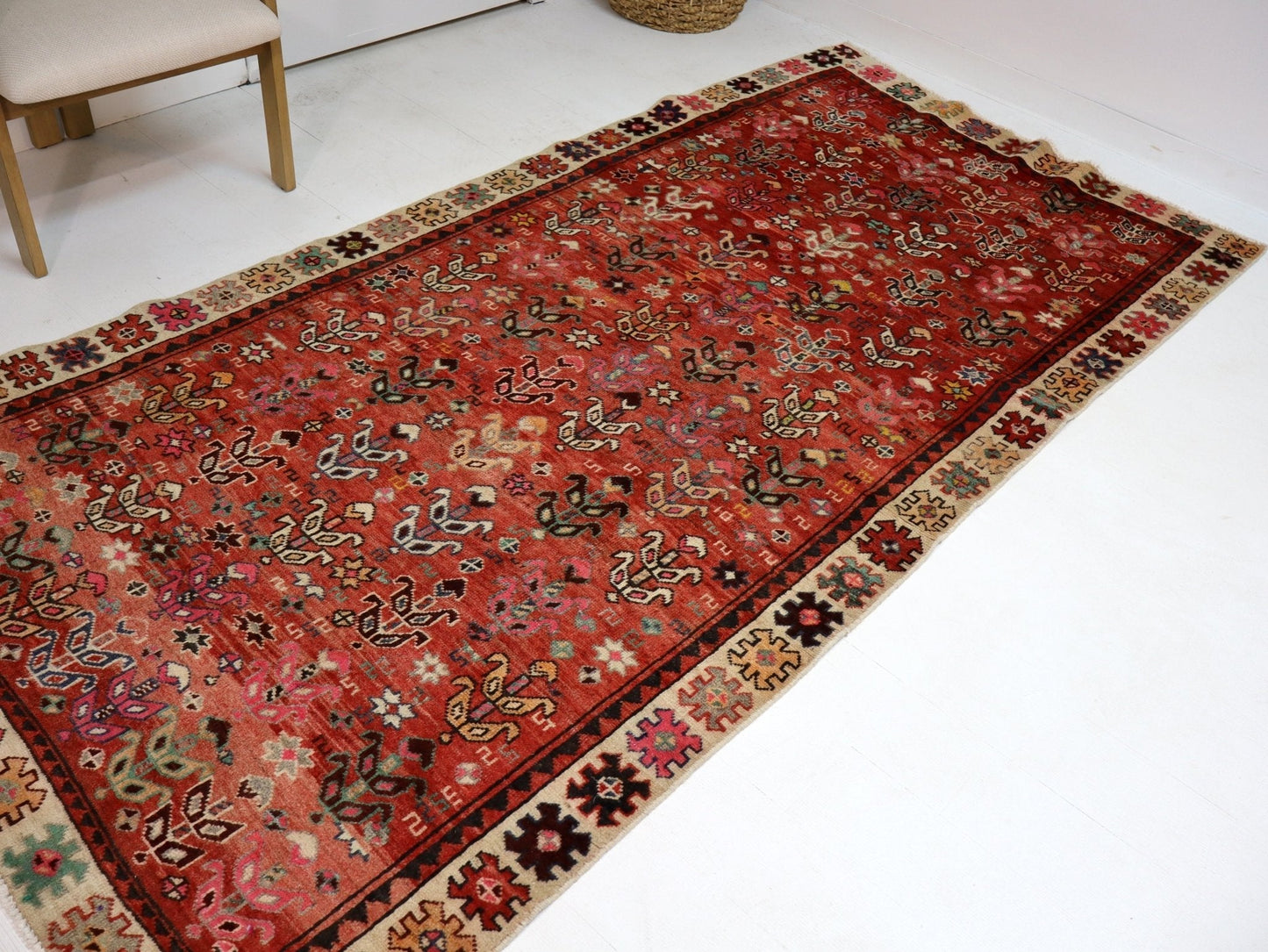 Persian Baluch Rug | 4' 8” x 9' 5"