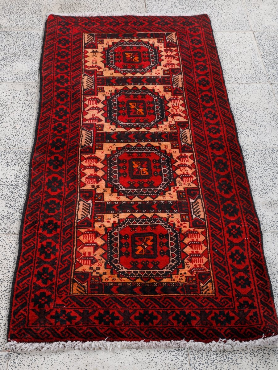 Persian Baluch Runner Rug | 2' 1” x 5' 7"