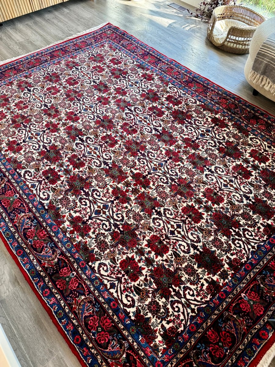 Persian Bidjar Halvai Rug | 7' 3" x 10' 10"