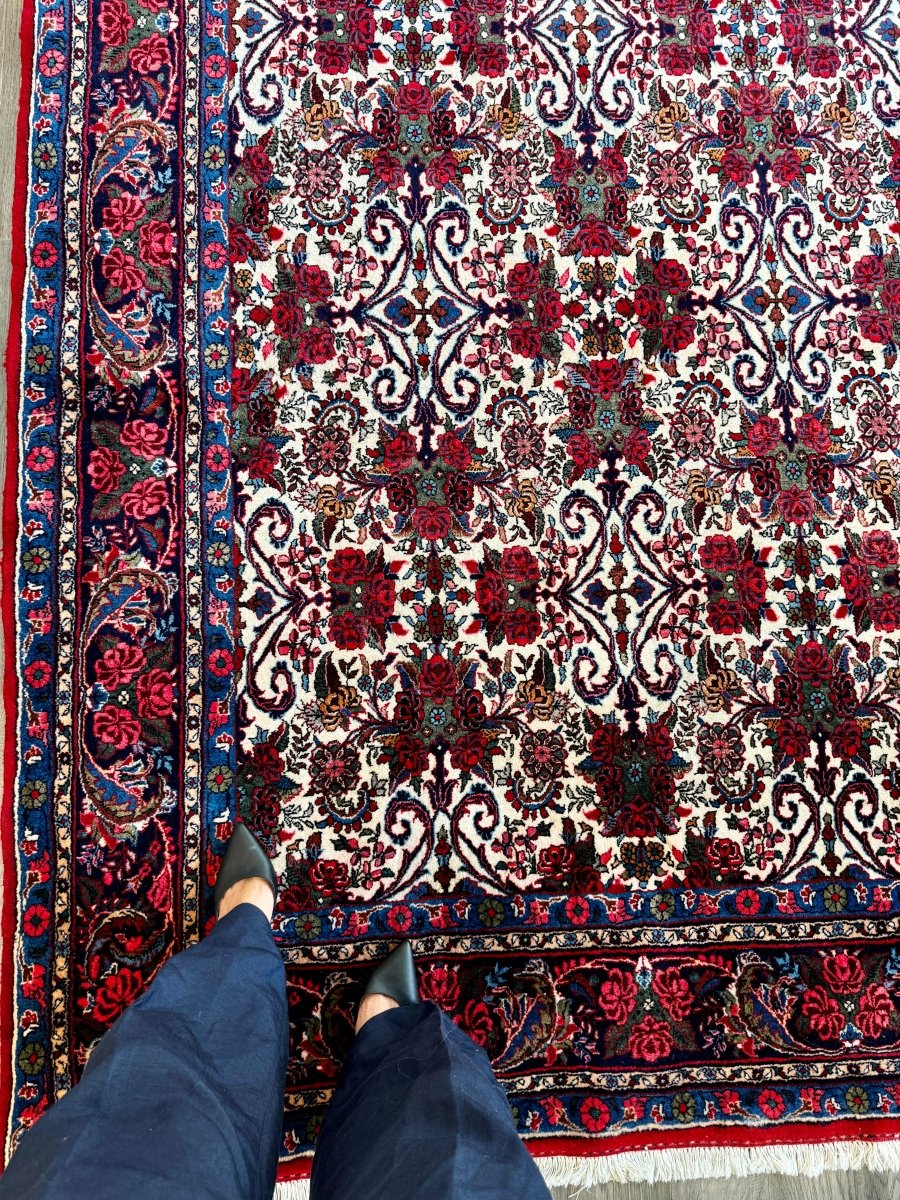 Persian Bidjar Halvai Rug | 7' 3" x 10' 10"