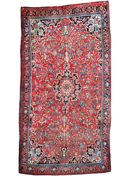 Persian Bidjar Rug | 5' 1" x 9' 2"