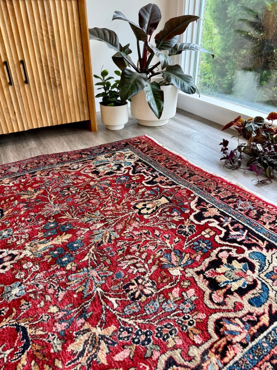 Persian Bidjar Rug | 5' 1" x 9' 2"