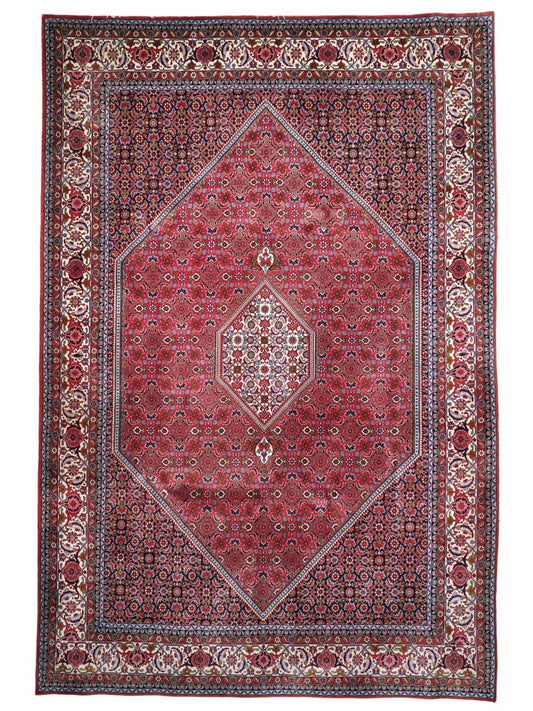 Persian Bidjar Rug | 6' 5" x 9' 9"
