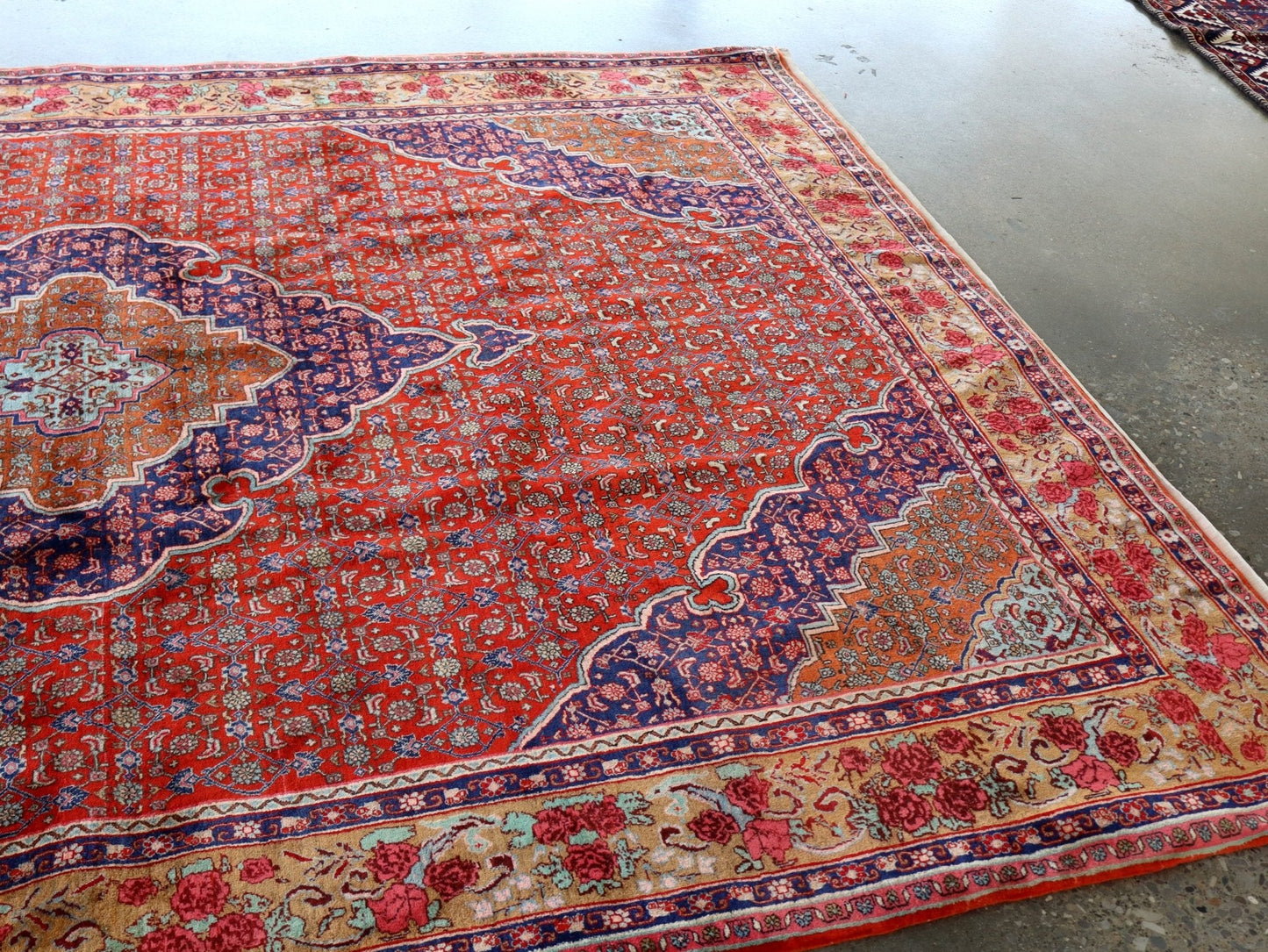 Vintage Persian Bidjar Rug | 8' 7" x 11' 10"