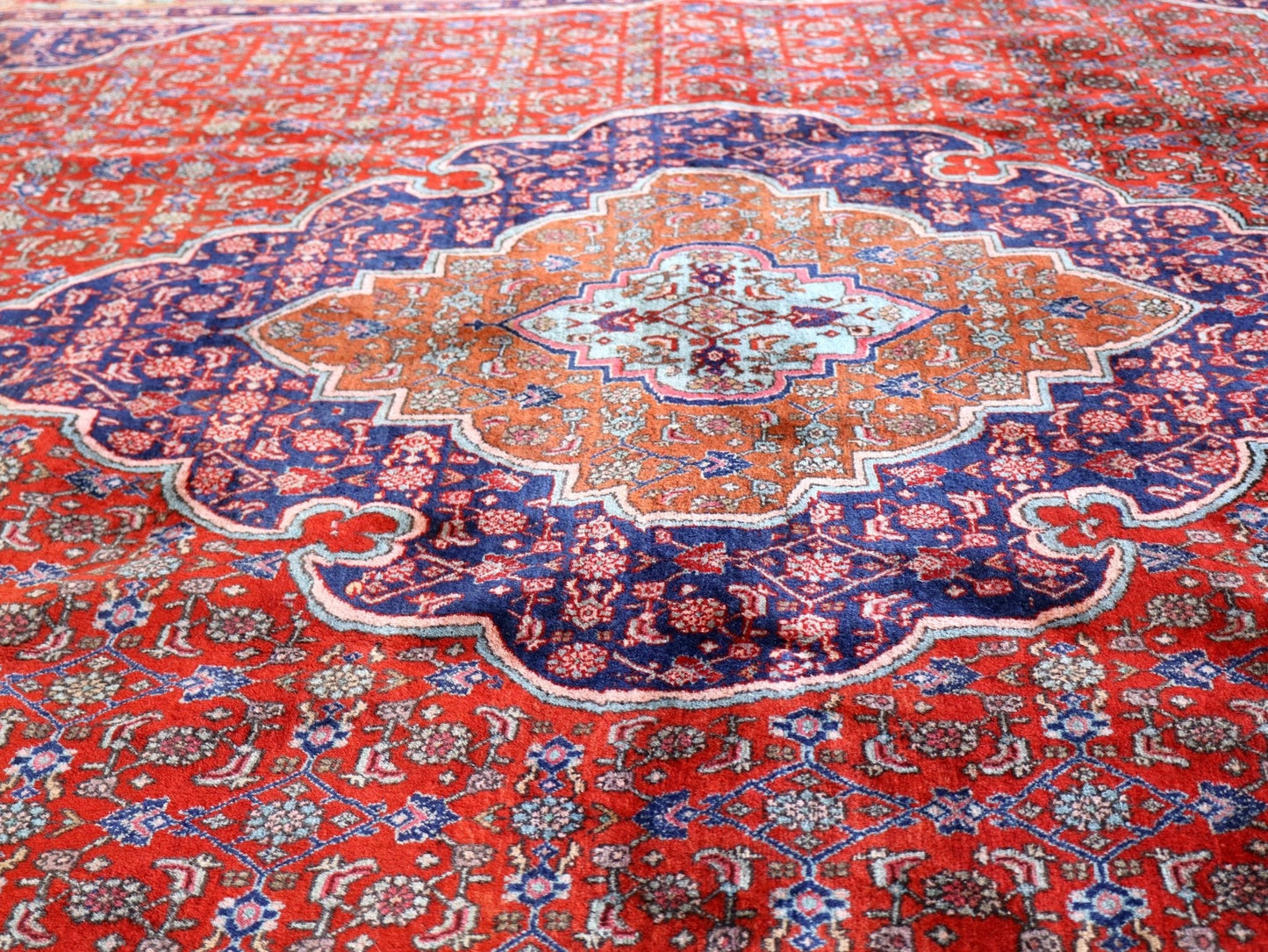 Vintage Persian Bidjar Rug | 8' 7" x 11' 10"