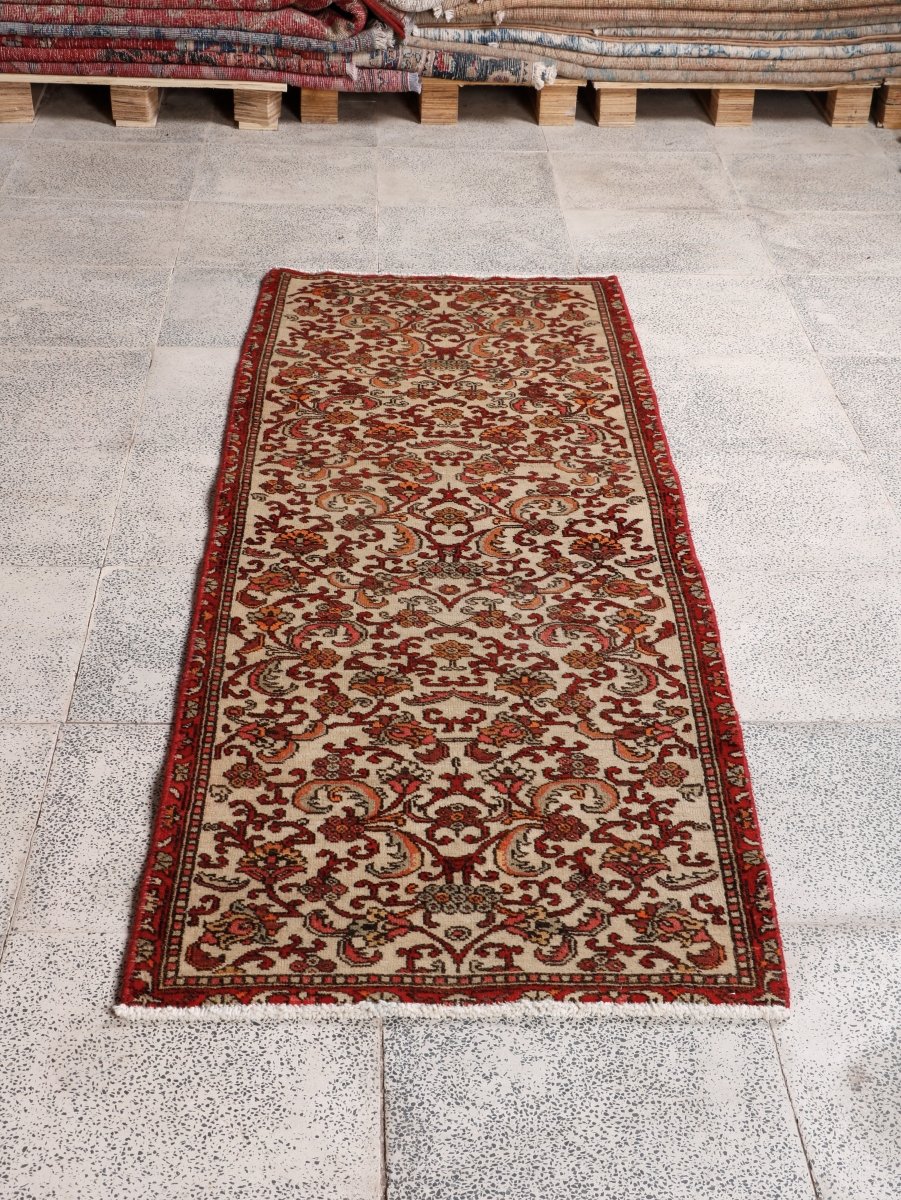 Persian Bidjar Runner Rug | 2' 4” x 6' 10"