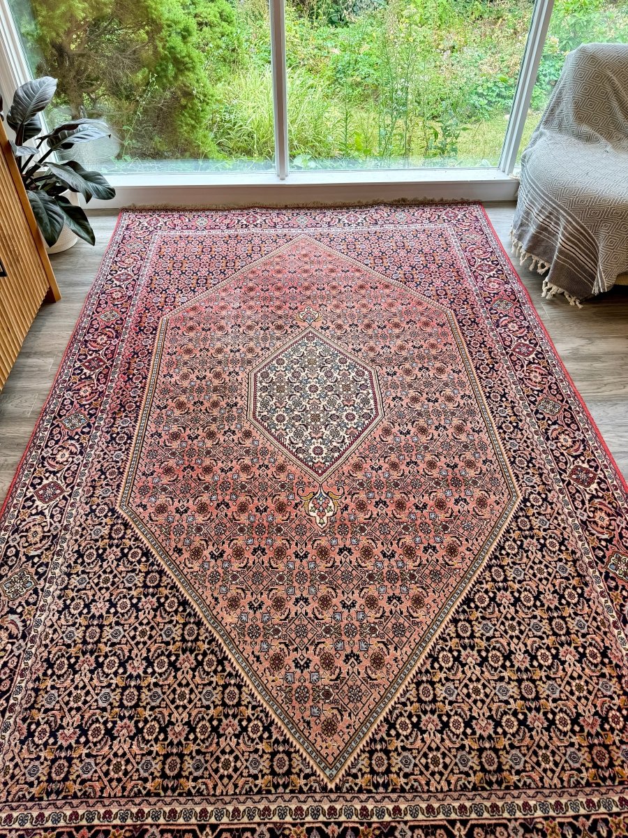 Persian Bijar Rug | 6' 7" x 10' 2"