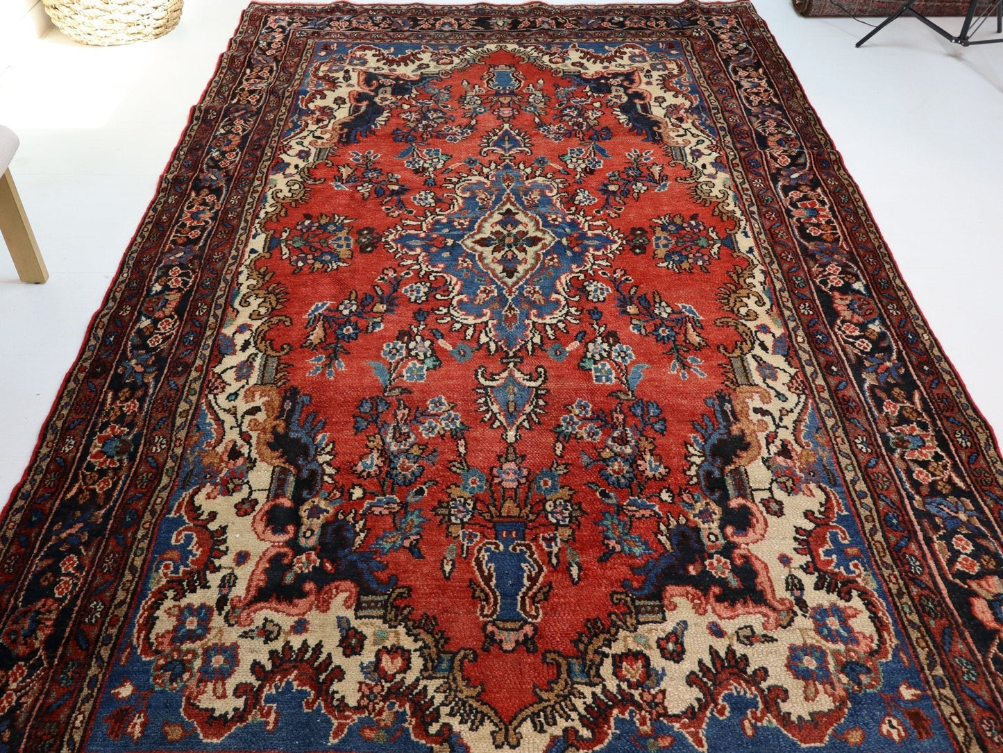 Persian Boyukabad Rug | 6' 4” x 10' 10"