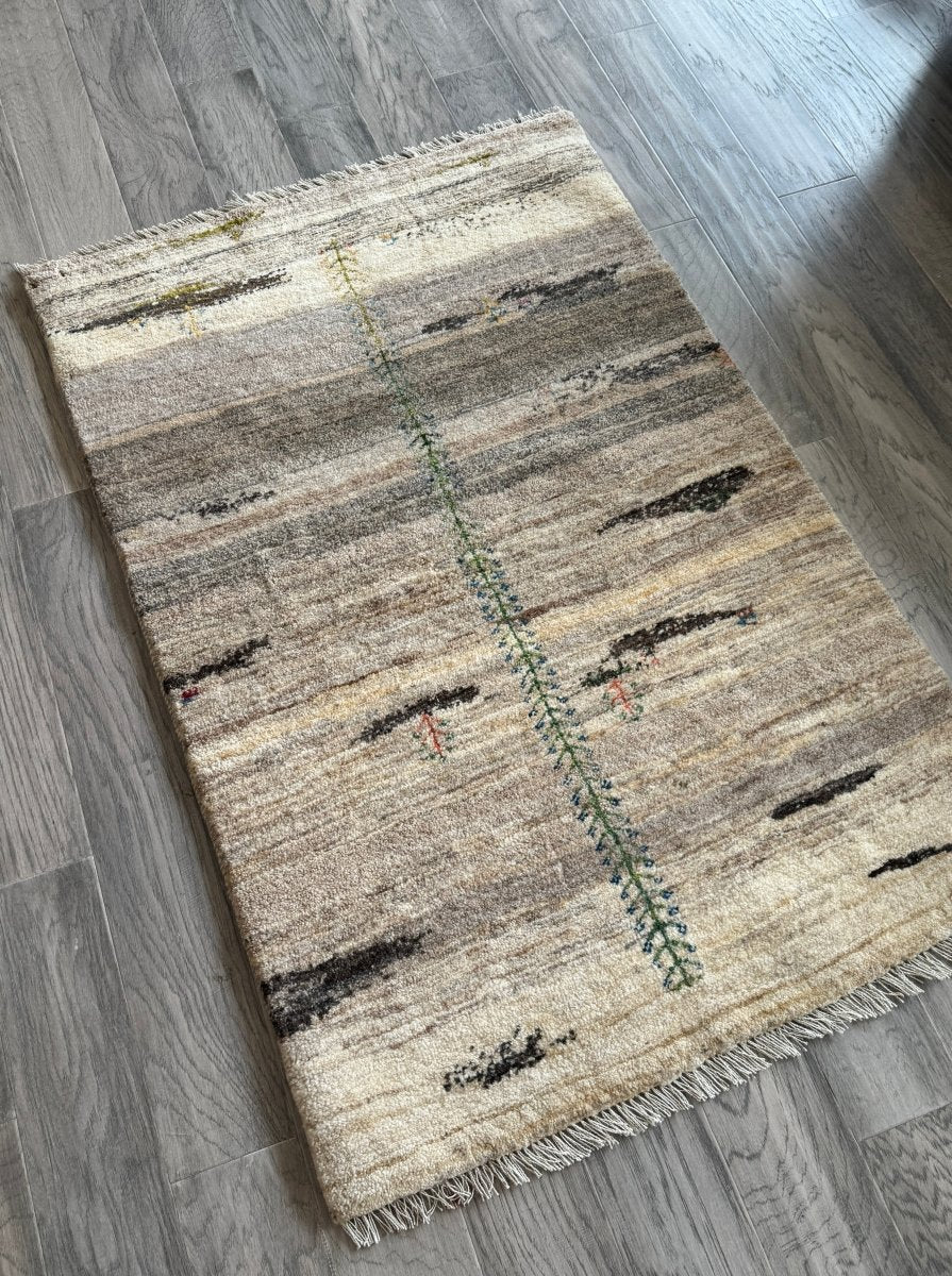 Persian Gabbeh Rug | 2' 9" x 4' 1"