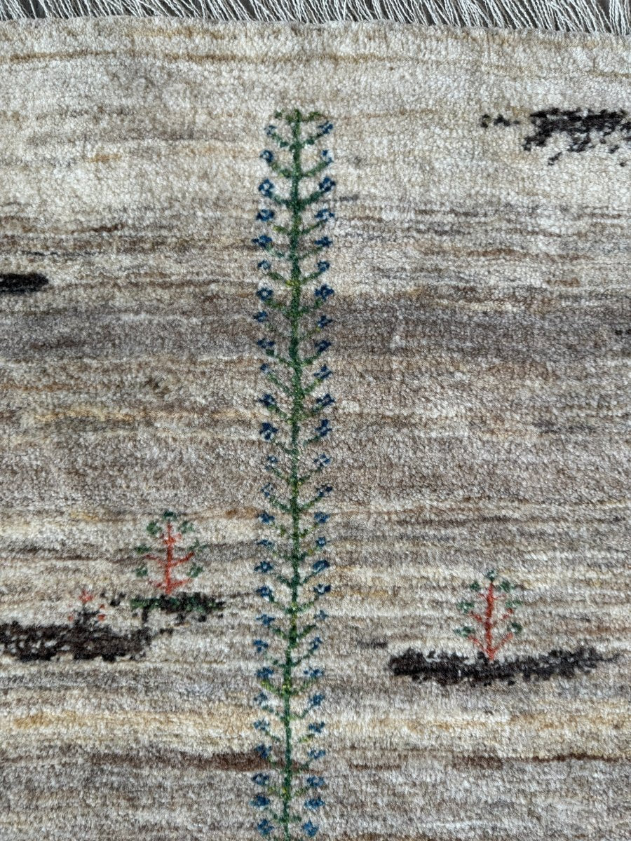 Persian Gabbeh Rug | 2' 9" x 4' 1"
