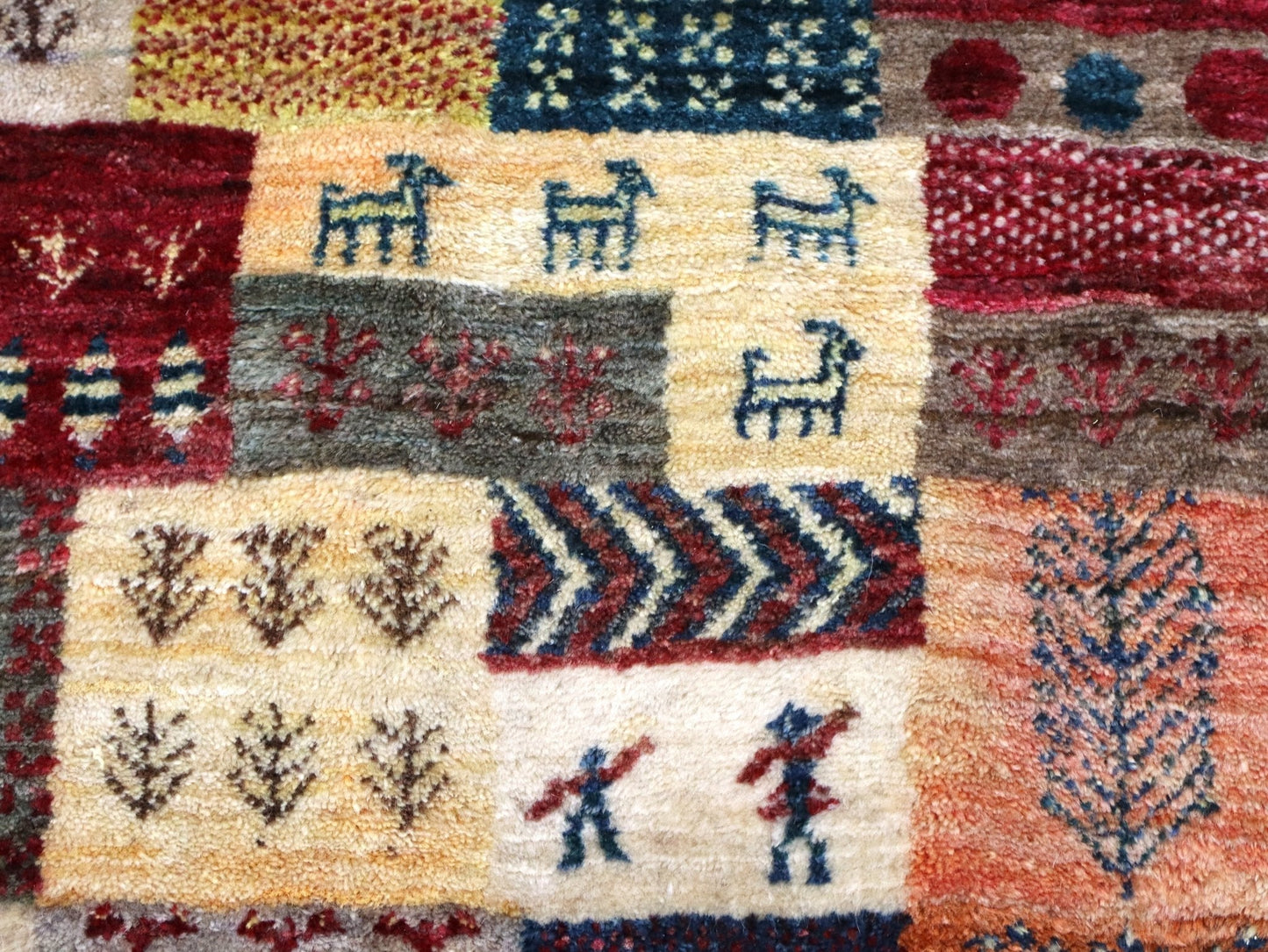 Persian Gabbeh Rug | 6' 3" x 9' 7"