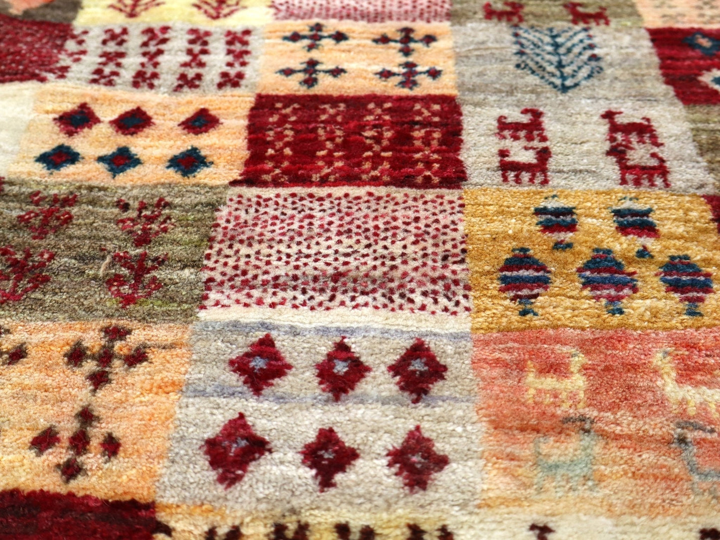 Persian Gabbeh Rug | 6' 3" x 9' 7"
