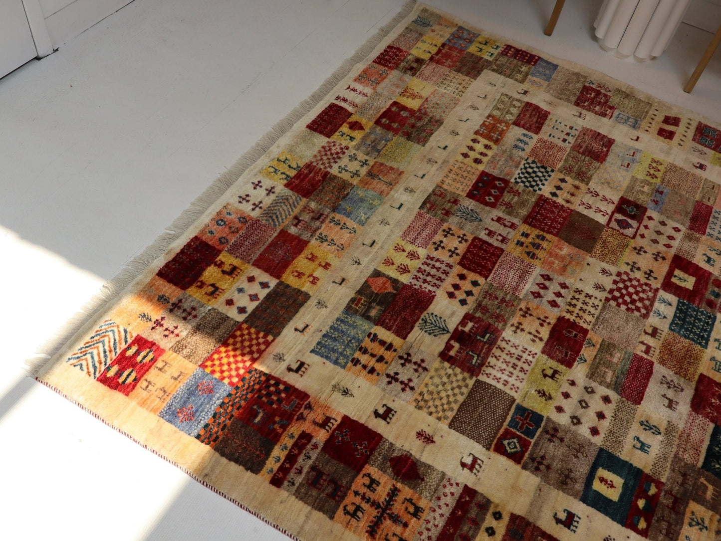 Persian Gabbeh Rug | 6' 3" x 9' 7"