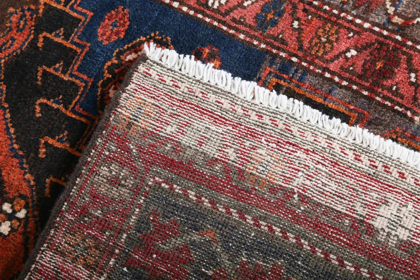 Vintage Persian Hamadan Rug | 4' 3" x 6' 8"
