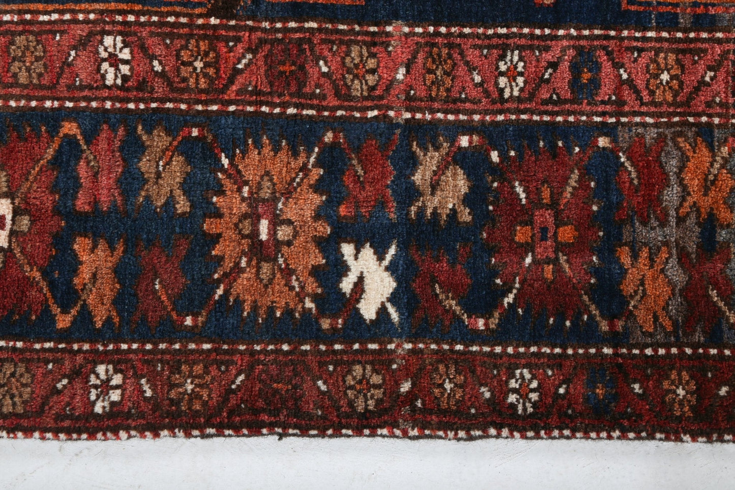 Vintage Persian Hamadan Rug | 4' 3" x 6' 8"