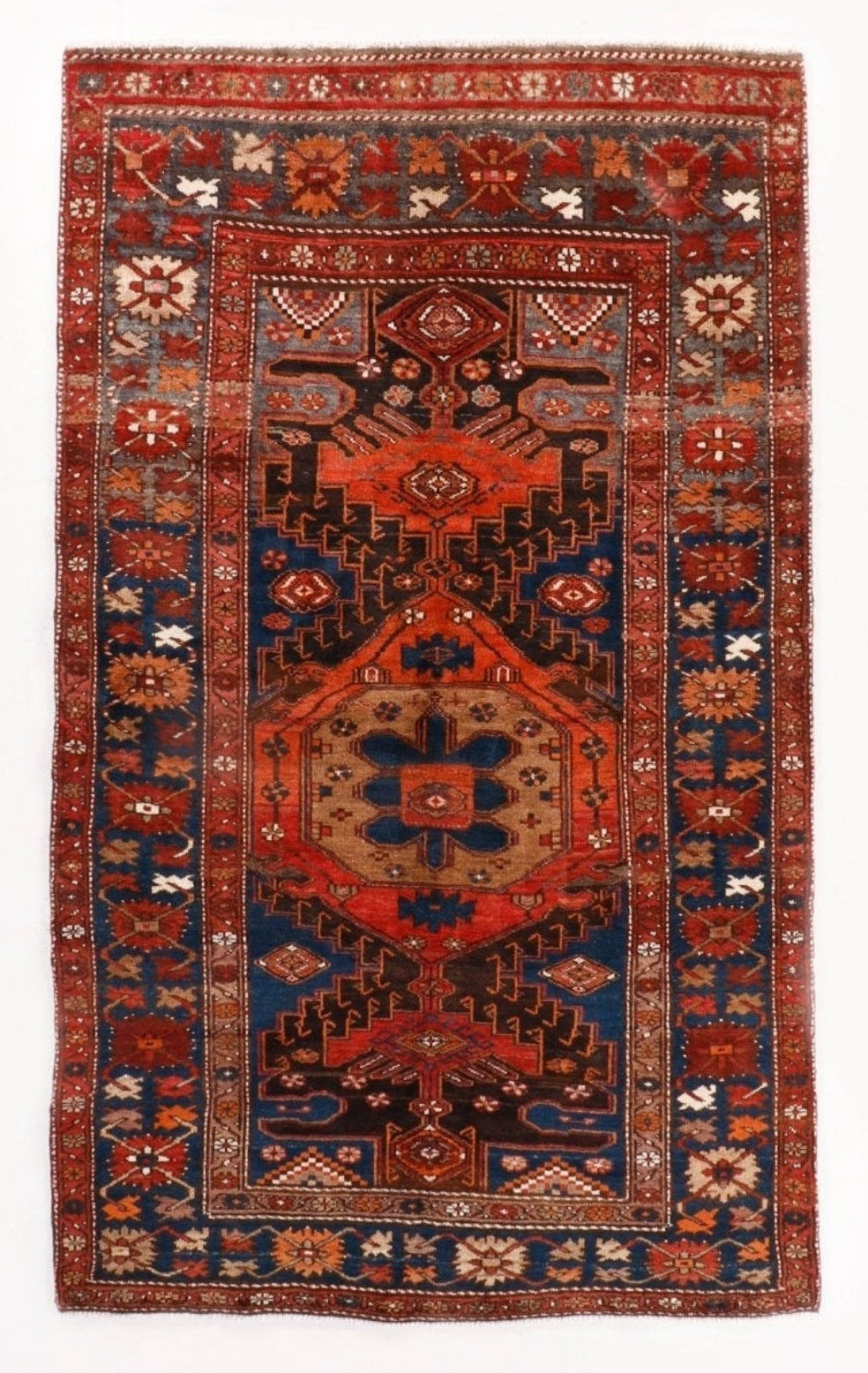 Vintage Persian Hamadan Rug | 4' 3" x 6' 8"