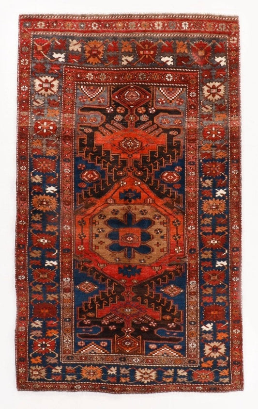 Vintage Persian Hamadan Rug | 4' 3" x 6' 8"