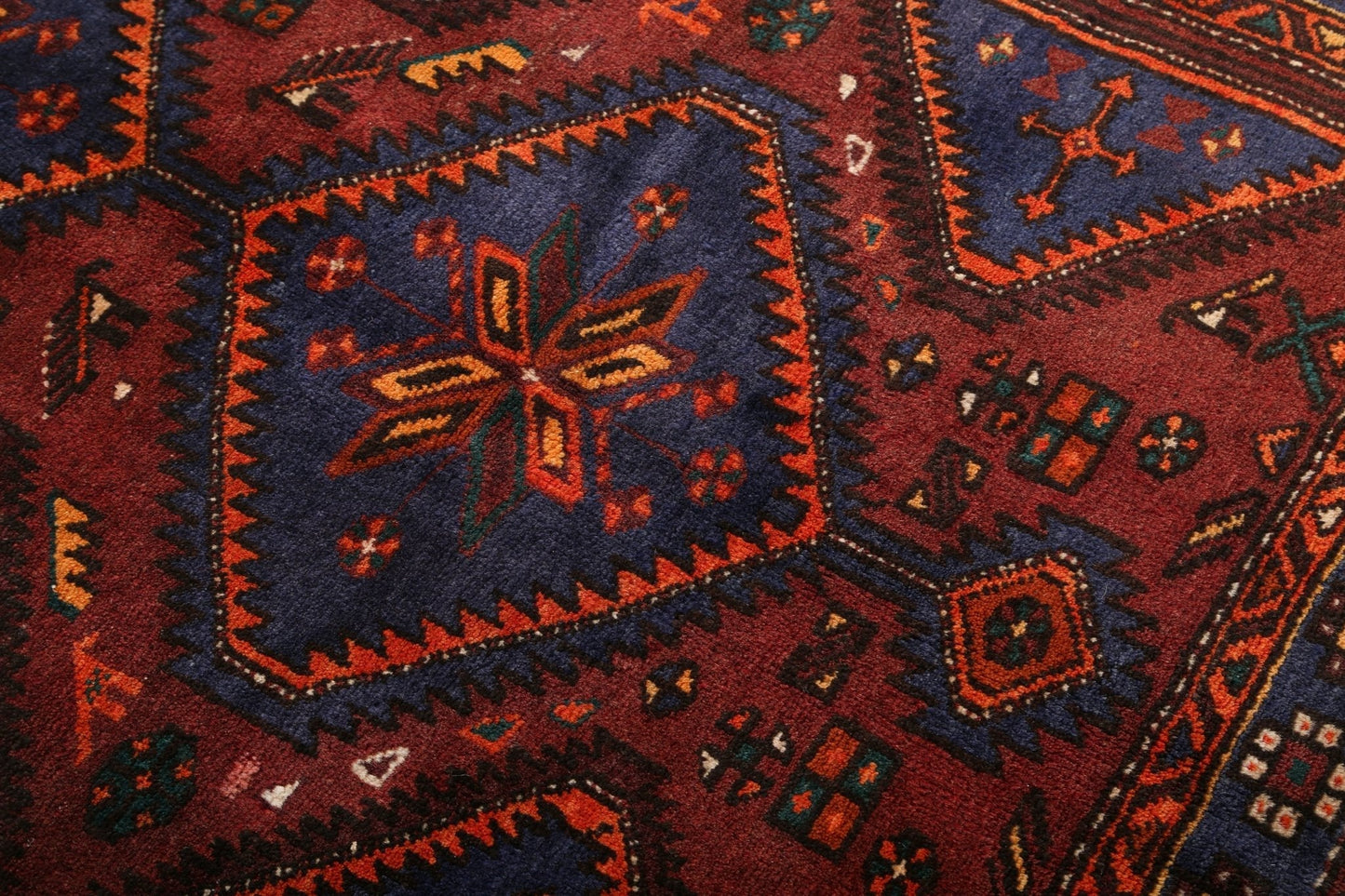 Persian Hamadan Rug | 4' 6" x 7' 3"