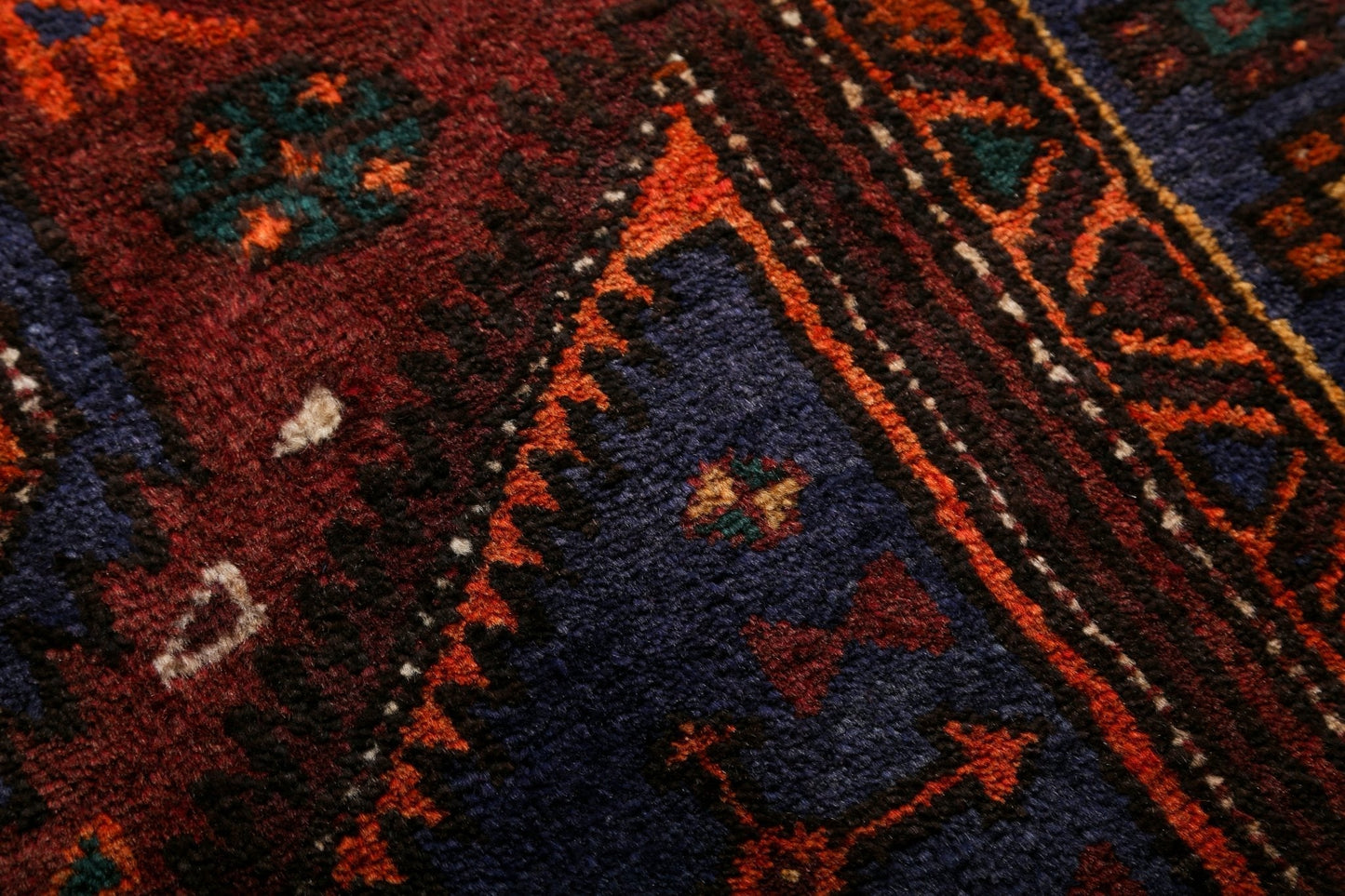 Persian Hamadan Rug | 4' 6" x 7' 3"