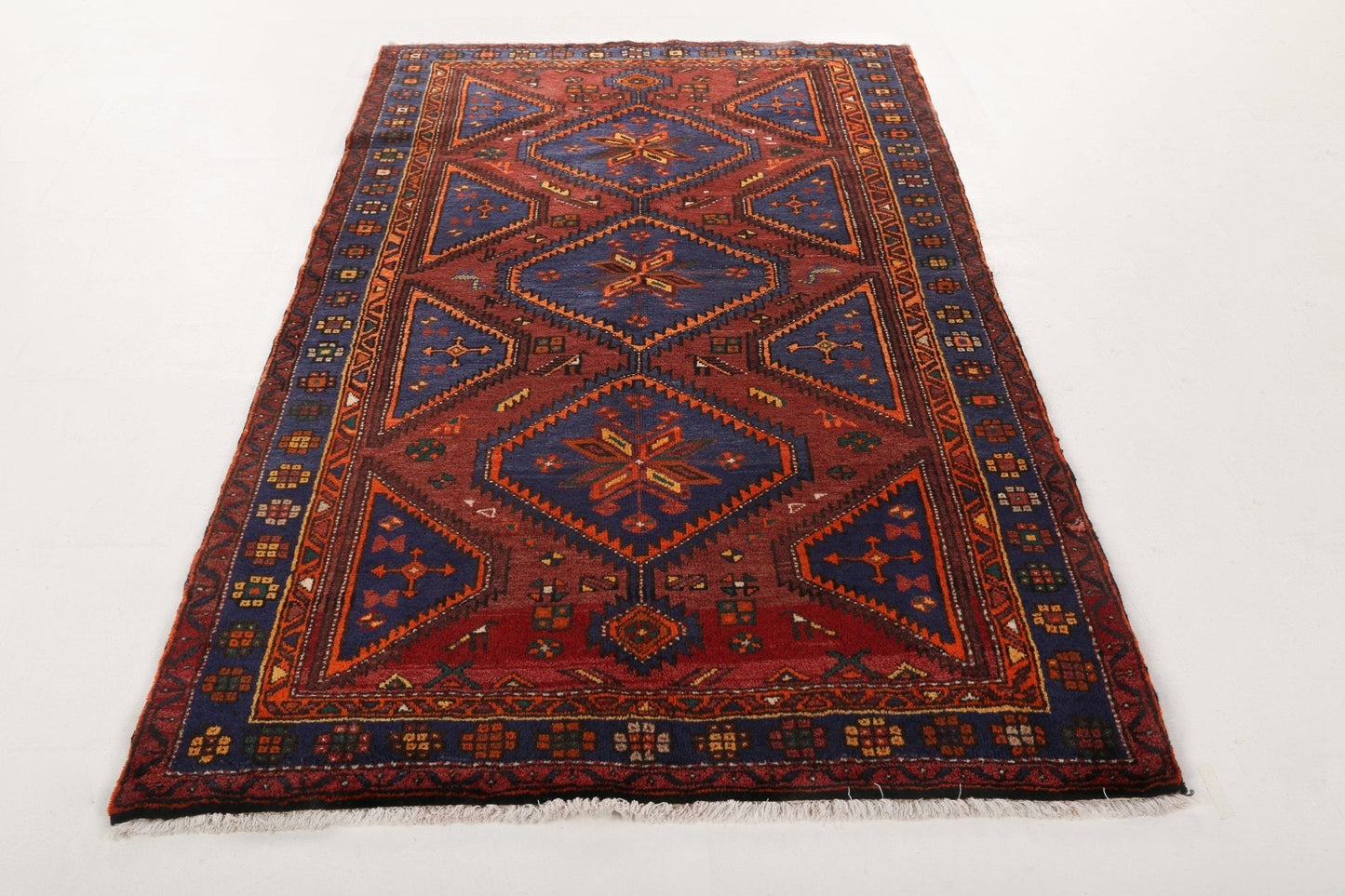 Persian Hamadan Rug | 4' 6" x 7' 3"