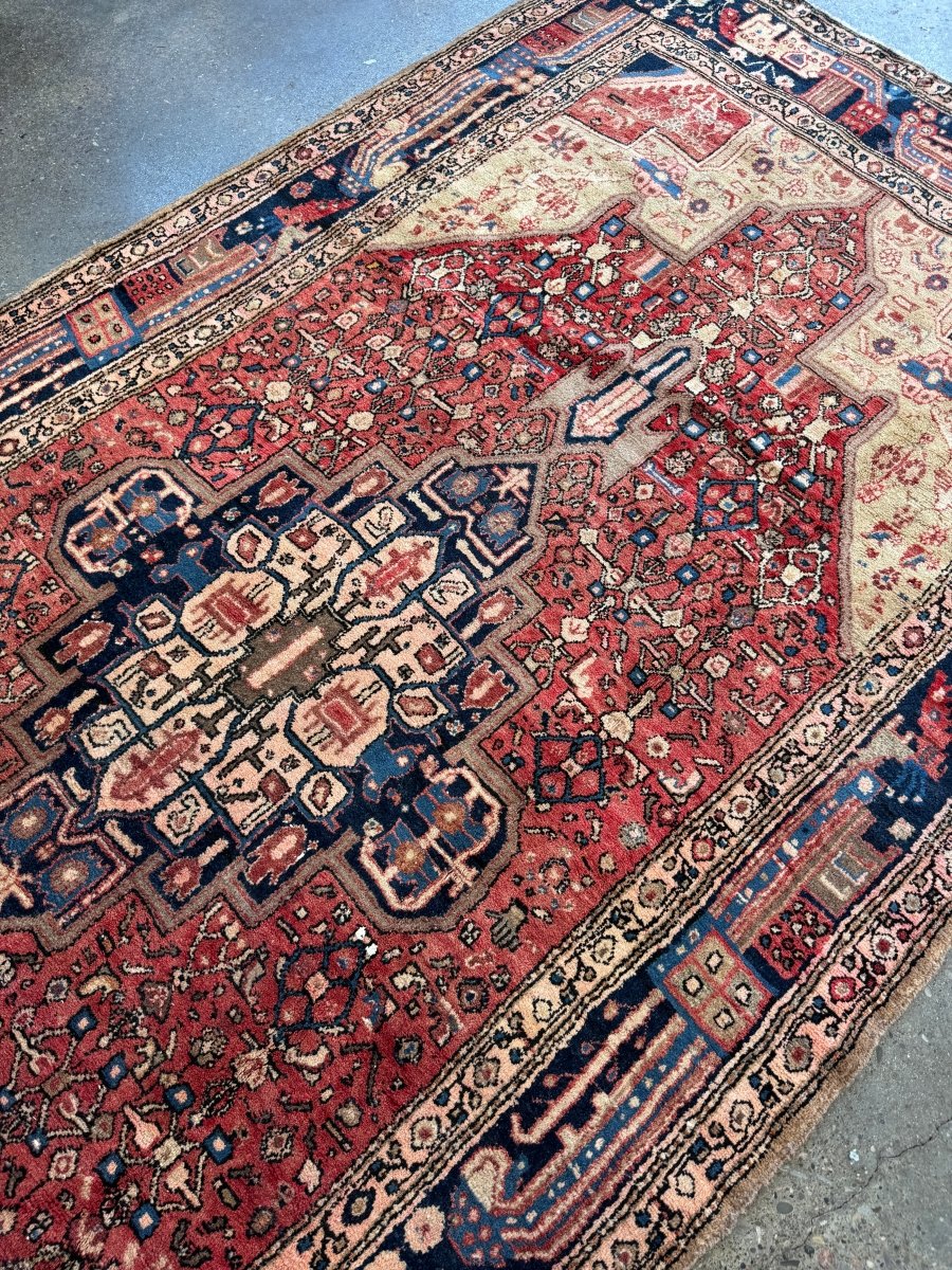 Persian Hamadan Rug | 5' 3" x 10' 6"