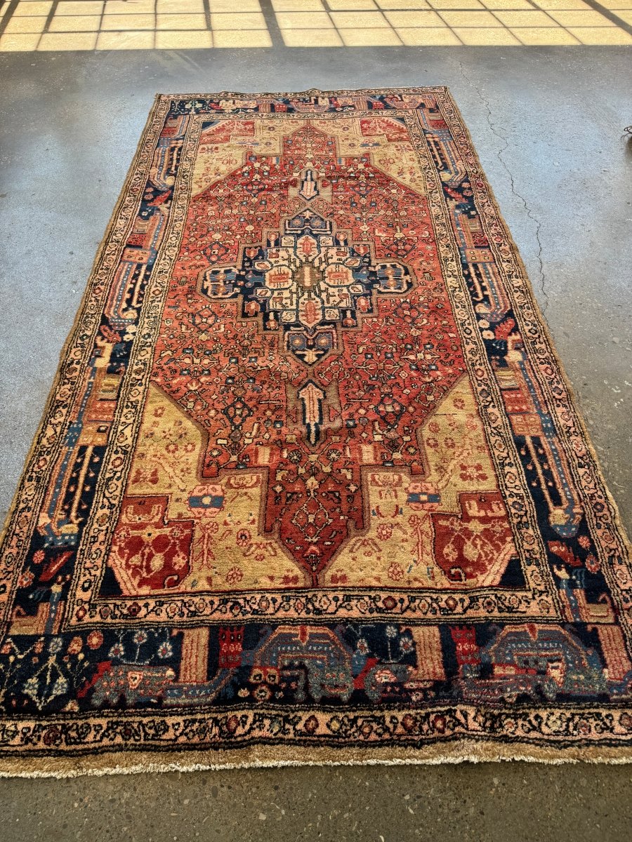 Persian Hamadan Rug | 5' 3" x 10' 6"