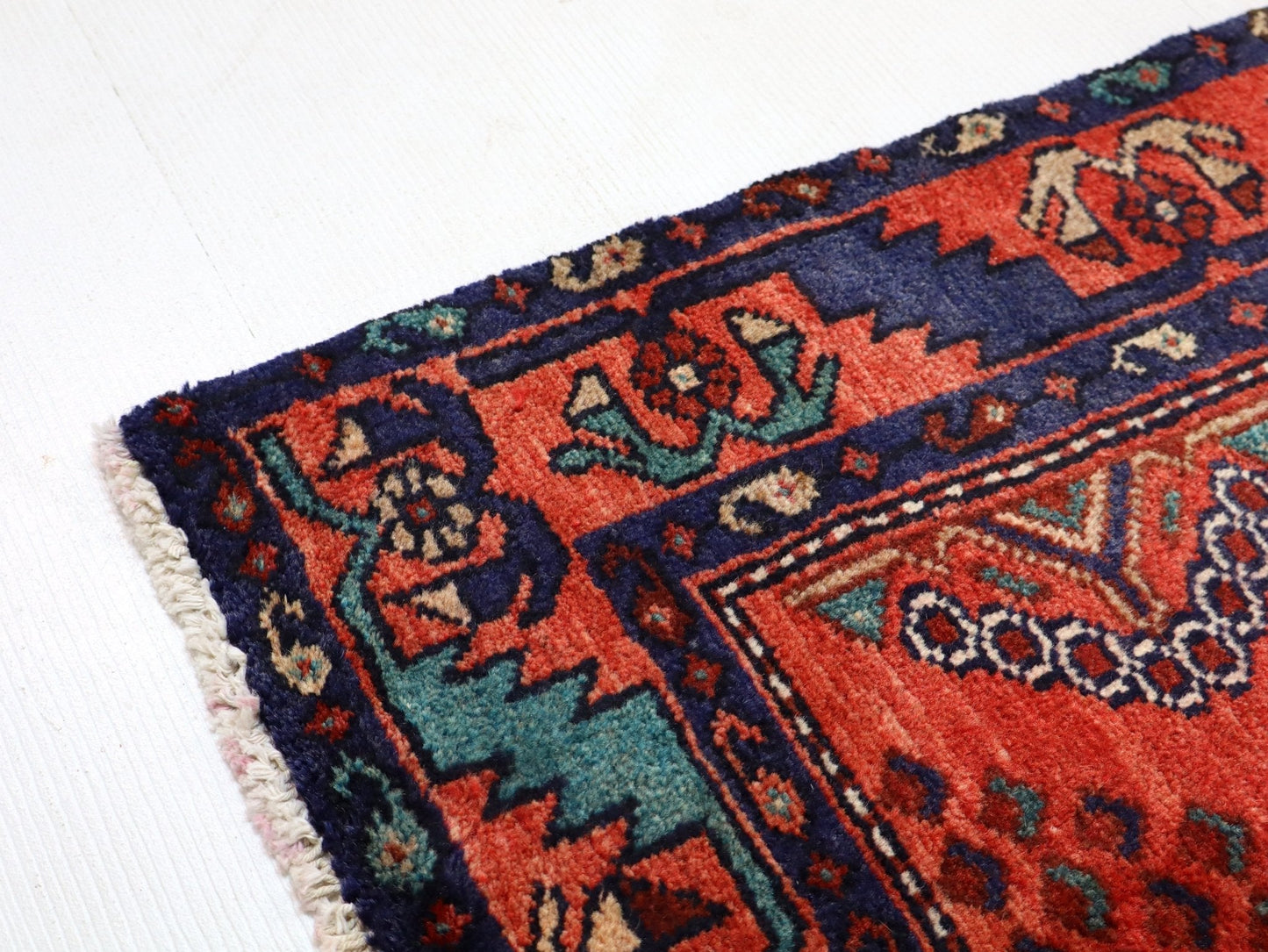 Persian Hamadan Runner Rug | 3' 3” x 6' 9"