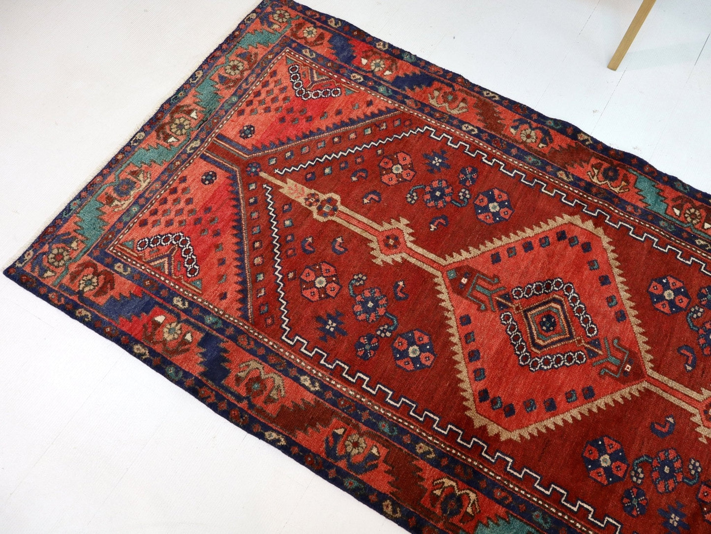 Persian Hamadan Runner Rug | 3' 3” x 6' 9"