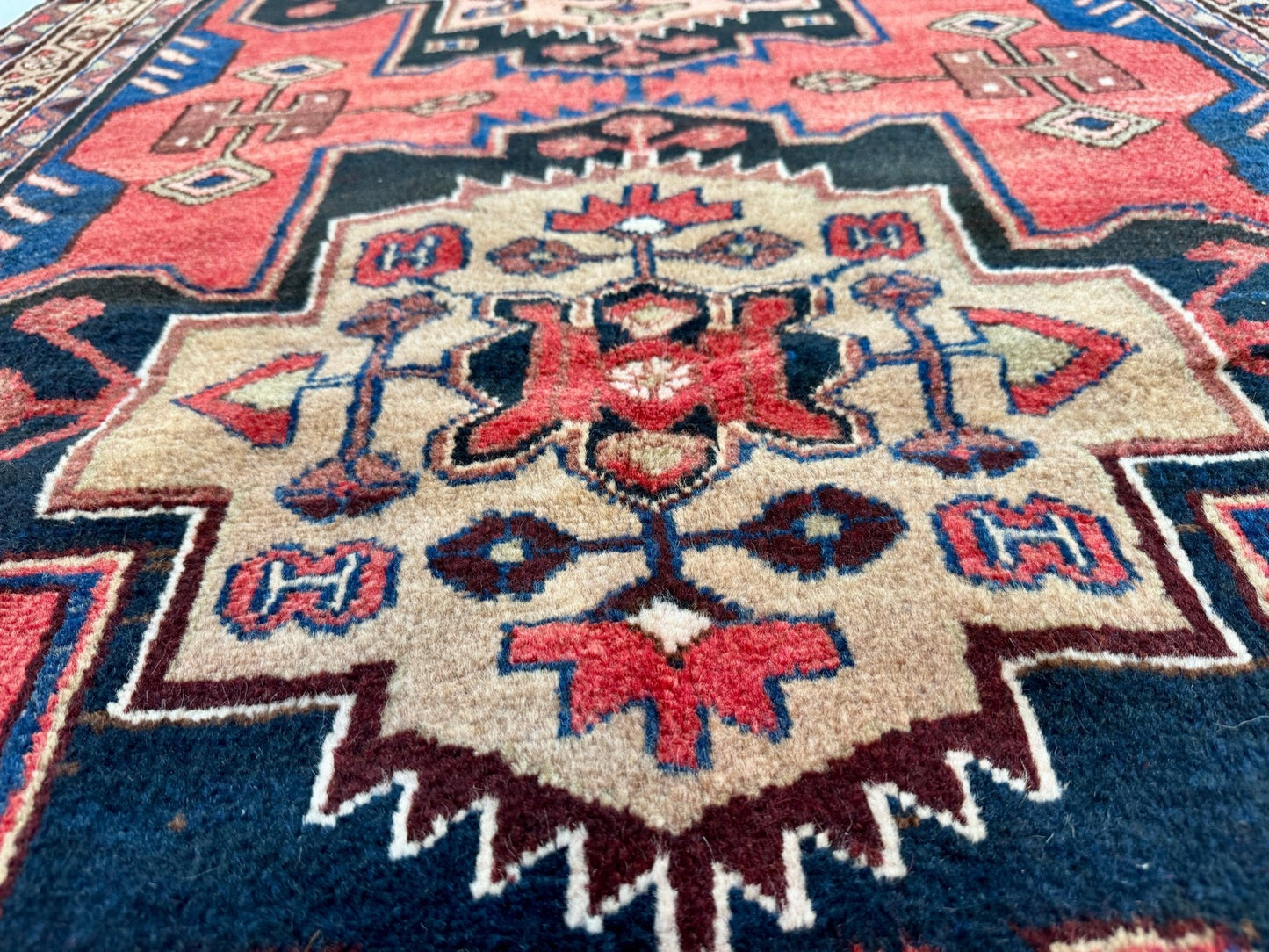 Persian Hamadan Runner Rug | 3' 6” x 9' 8"