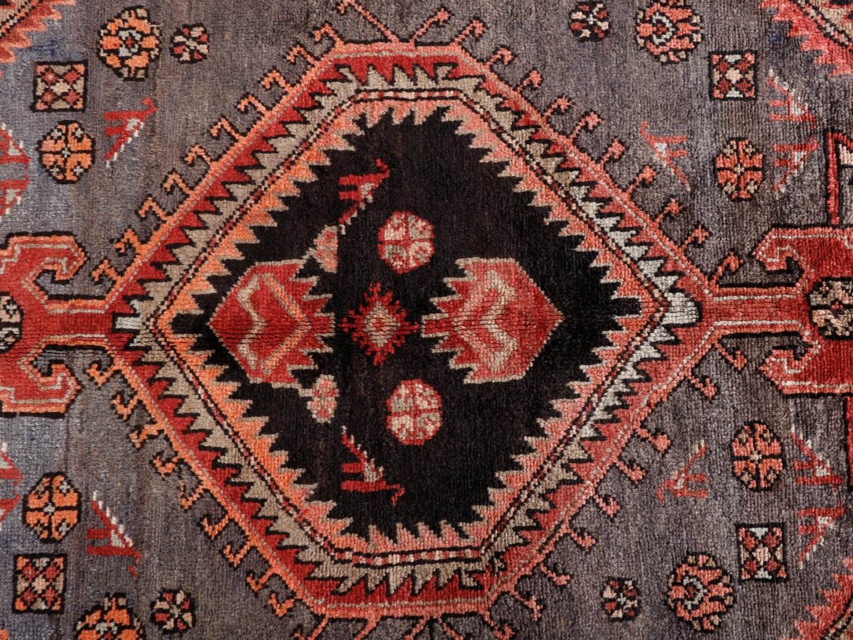 Persian Zanjan Rug | 3' 8” x 7'