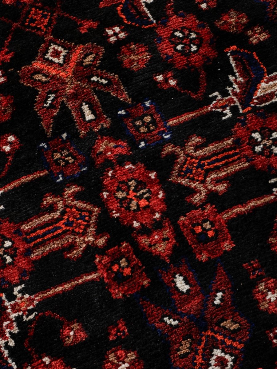 Persian Hamedan Runner Rug | 3' 8” x 9' 10"