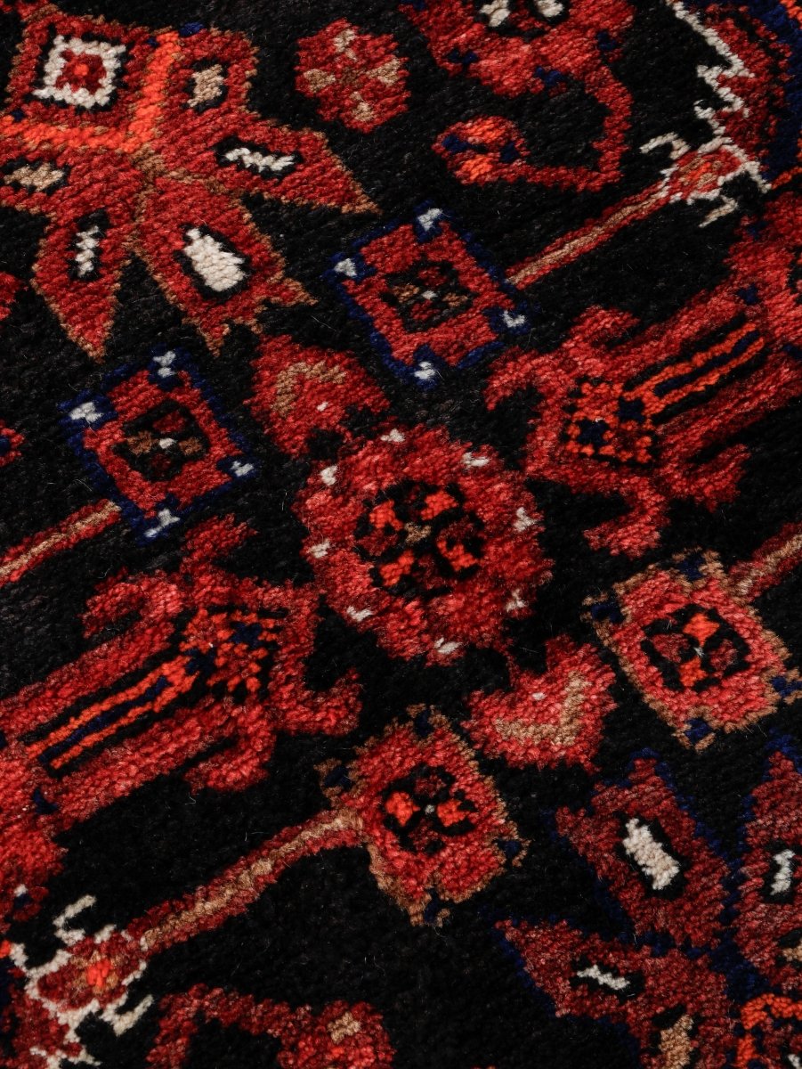 Persian Hamedan Runner Rug | 3' 8” x 9' 10"