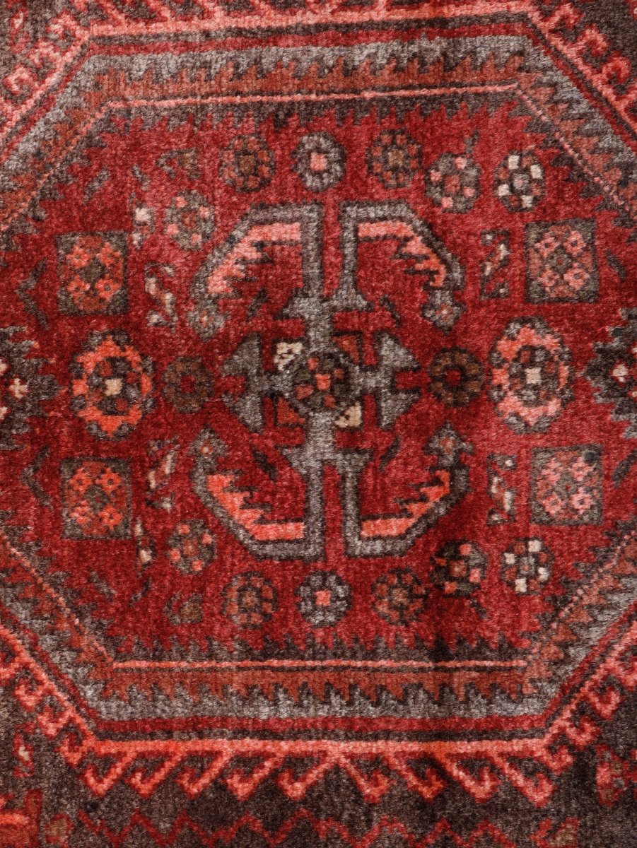 Persian Hamedan Runner Rug | 4' 5” x 13' 9"