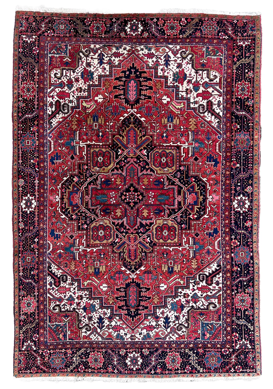 Persian Heriz Rug | 9' 5" x 12' 10"