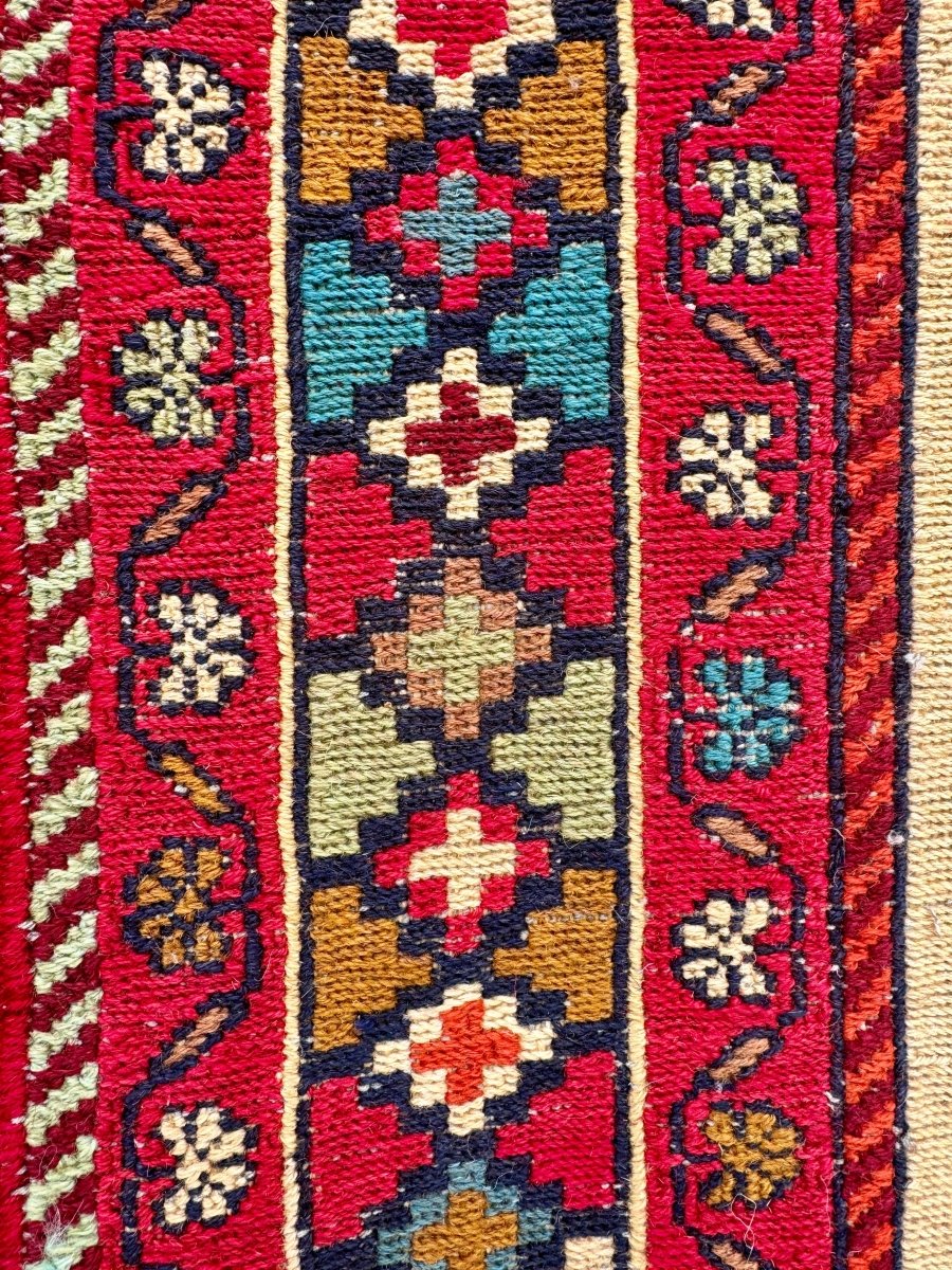 Persian Heriz Suzani Soumak | 4' 1" x 7'