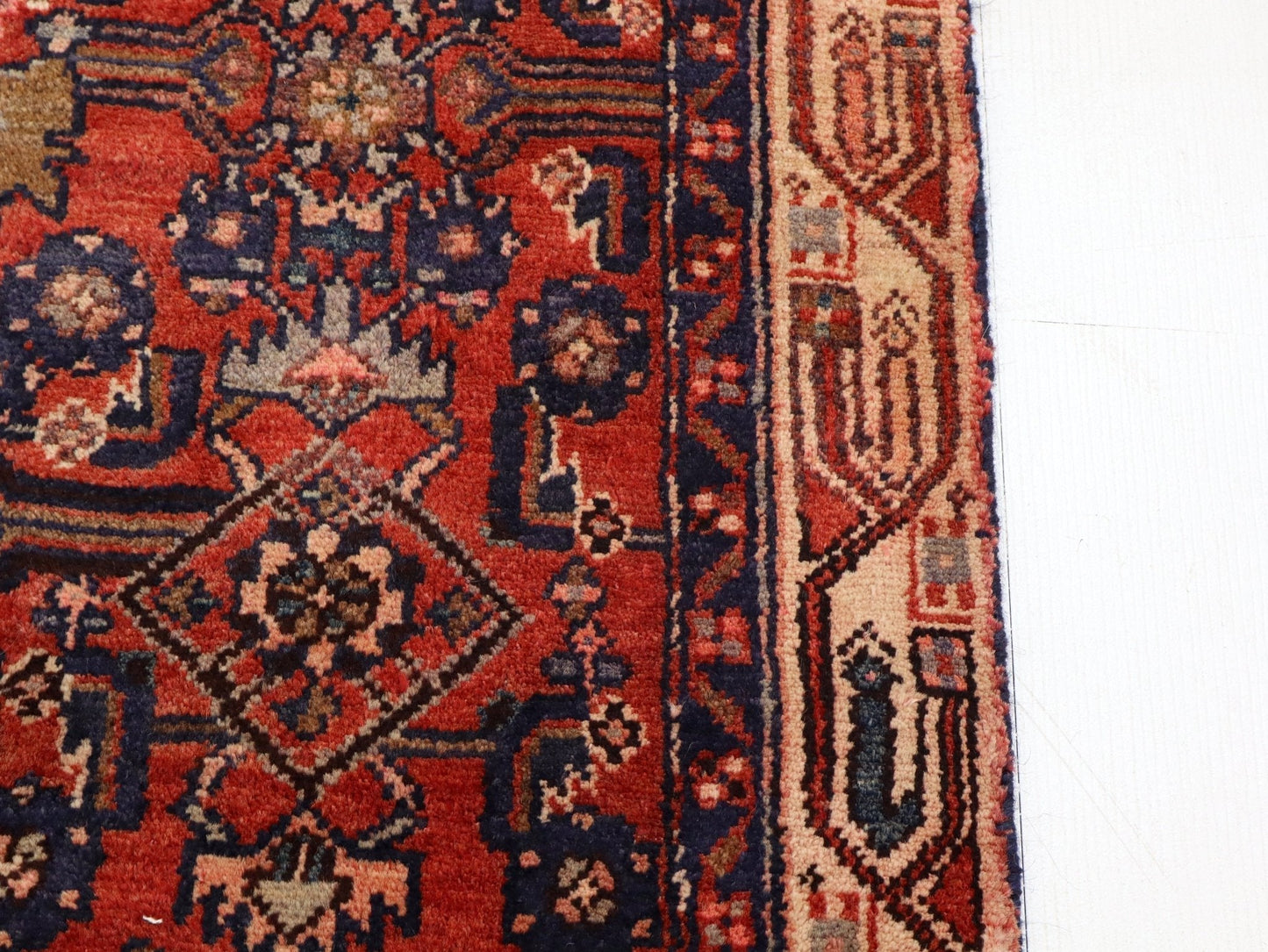 Persian Hosseinabad Runner Rug | 3' 2” x 12' 6"