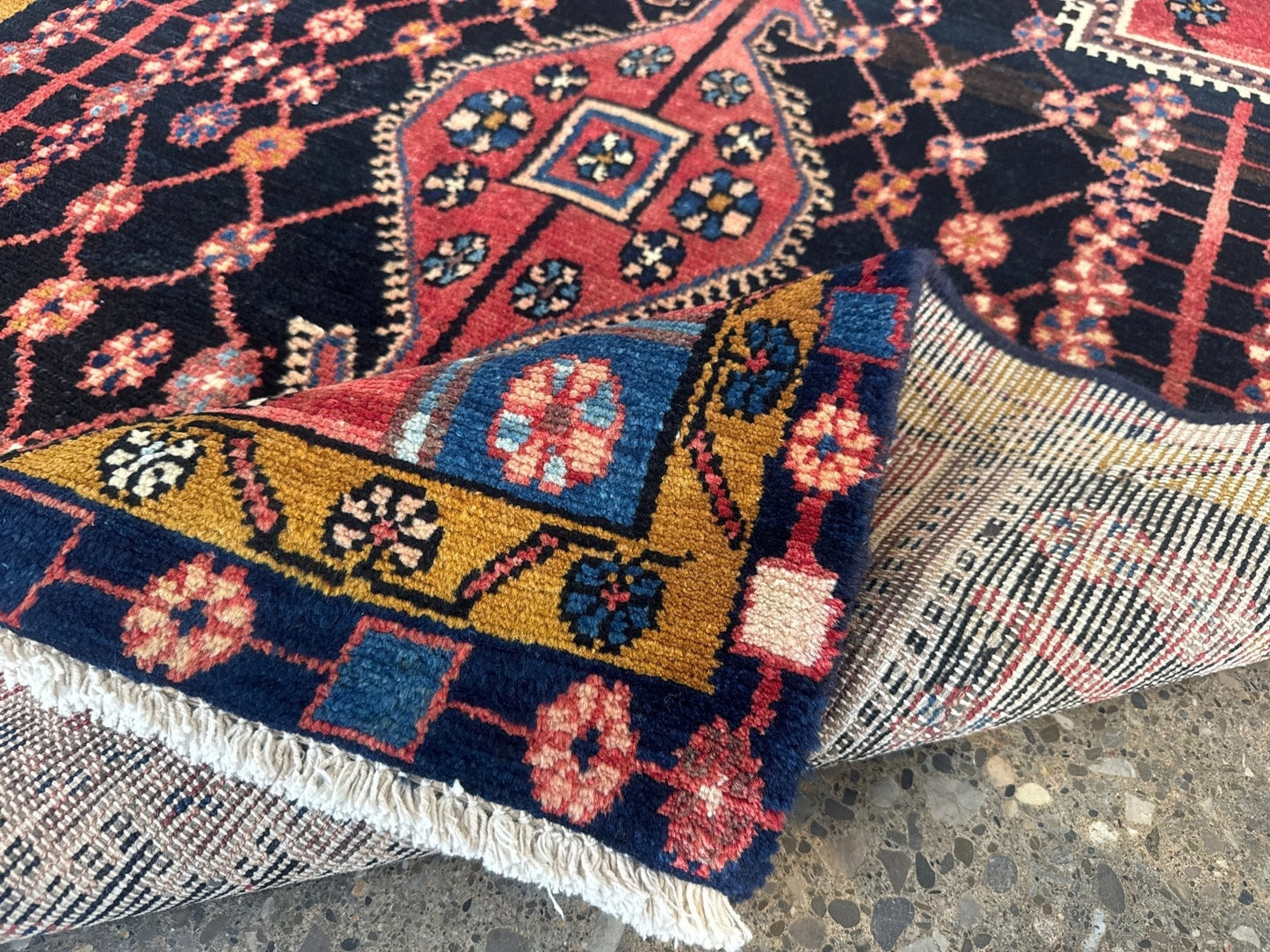 Vintage Persian Jozan Rug | 3' 3" x 4' 6"