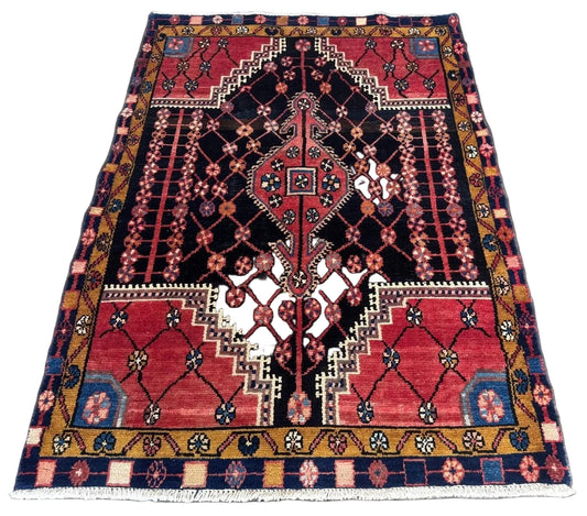 Vintage Persian Jozan Rug | 3' 3" x 4' 6"