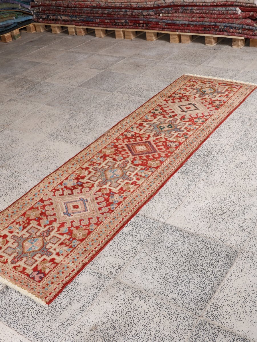 Persian Karaja Runner Rug | 2' 2” x 7' 10"