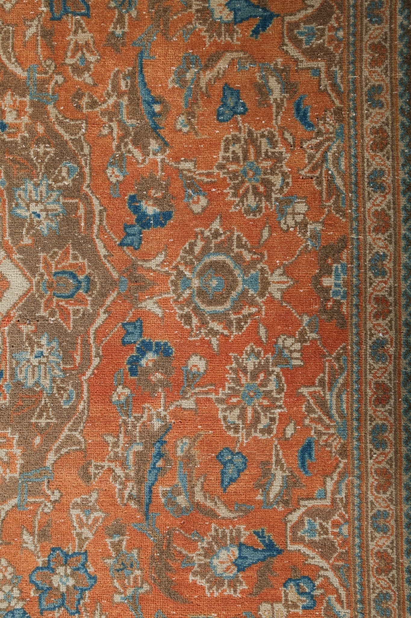 Persian Kashan Rug | 4' 3" x 8' 5"