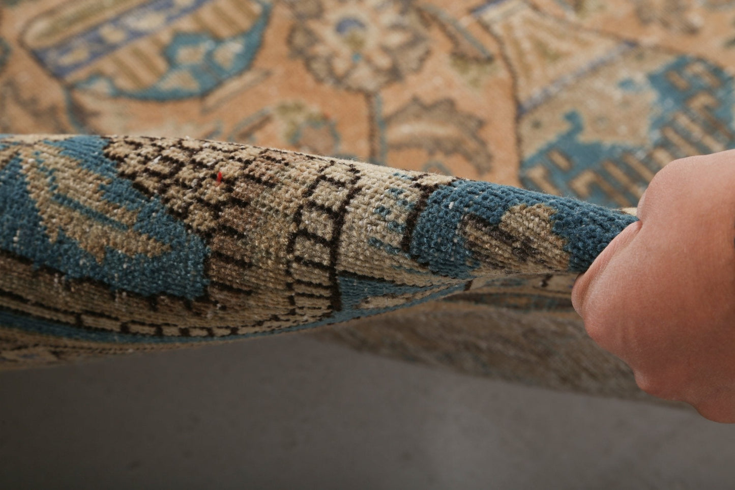 Persian Kashmar Rug | 6' 4" x 9' 3"