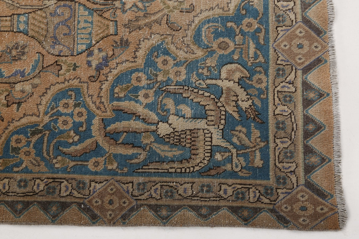 Persian Kashmar Rug | 6' 4" x 9' 3"
