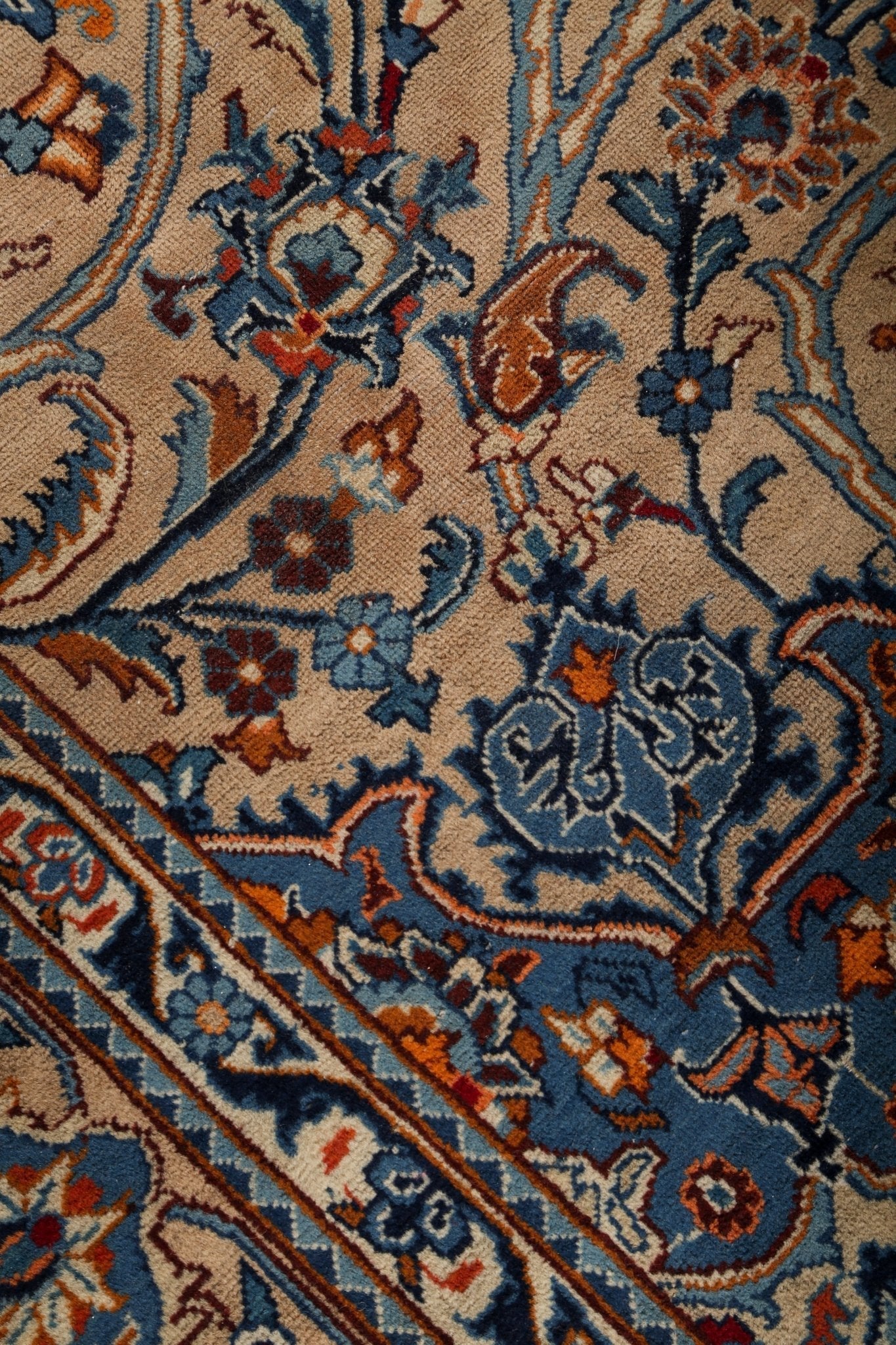 Persian Kashmar Rug | 6' 7" x 9' 4"