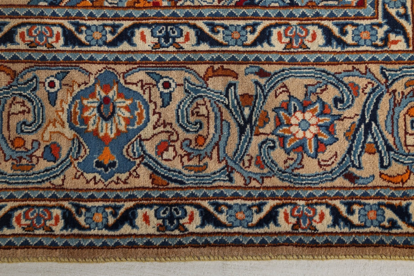 Persian Kashmar Rug | 6' 7" x 9' 4"