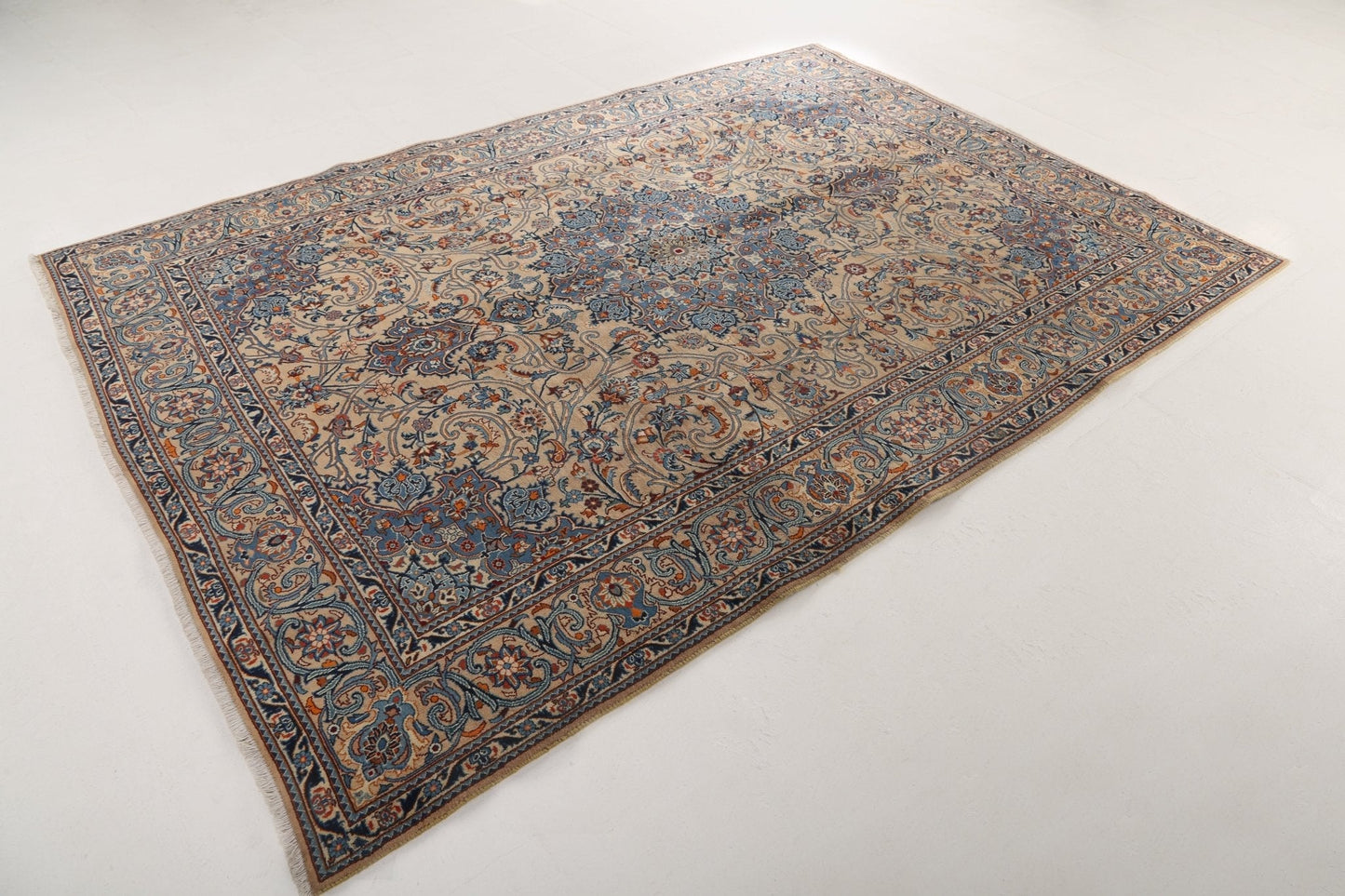 Persian Kashmar Rug | 6' 7" x 9' 4"